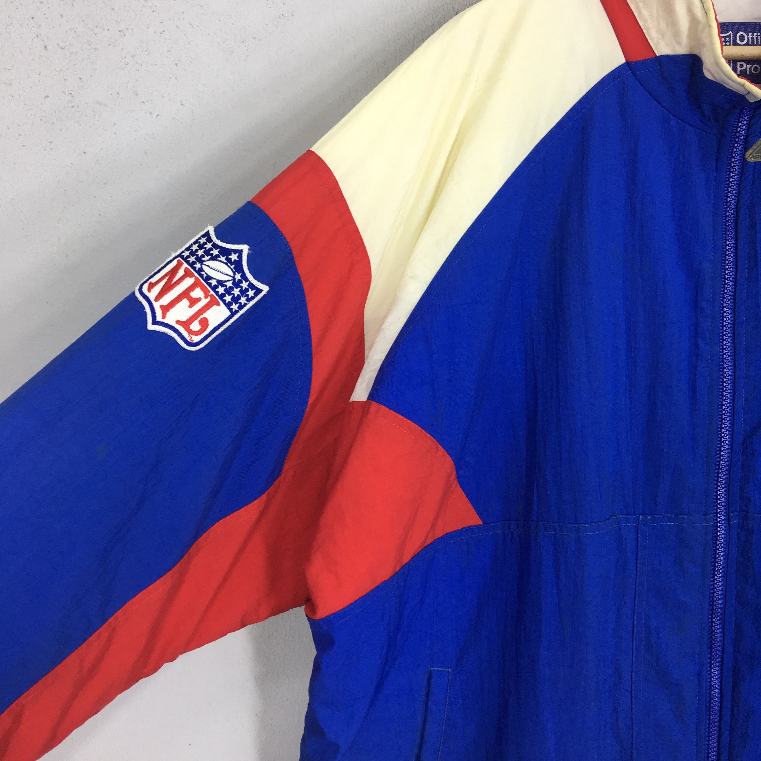 NFL Vintage 90's New York Giants Football Sport Jacket Size US XL / EU 56 / 4 - 4 Thumbnail
