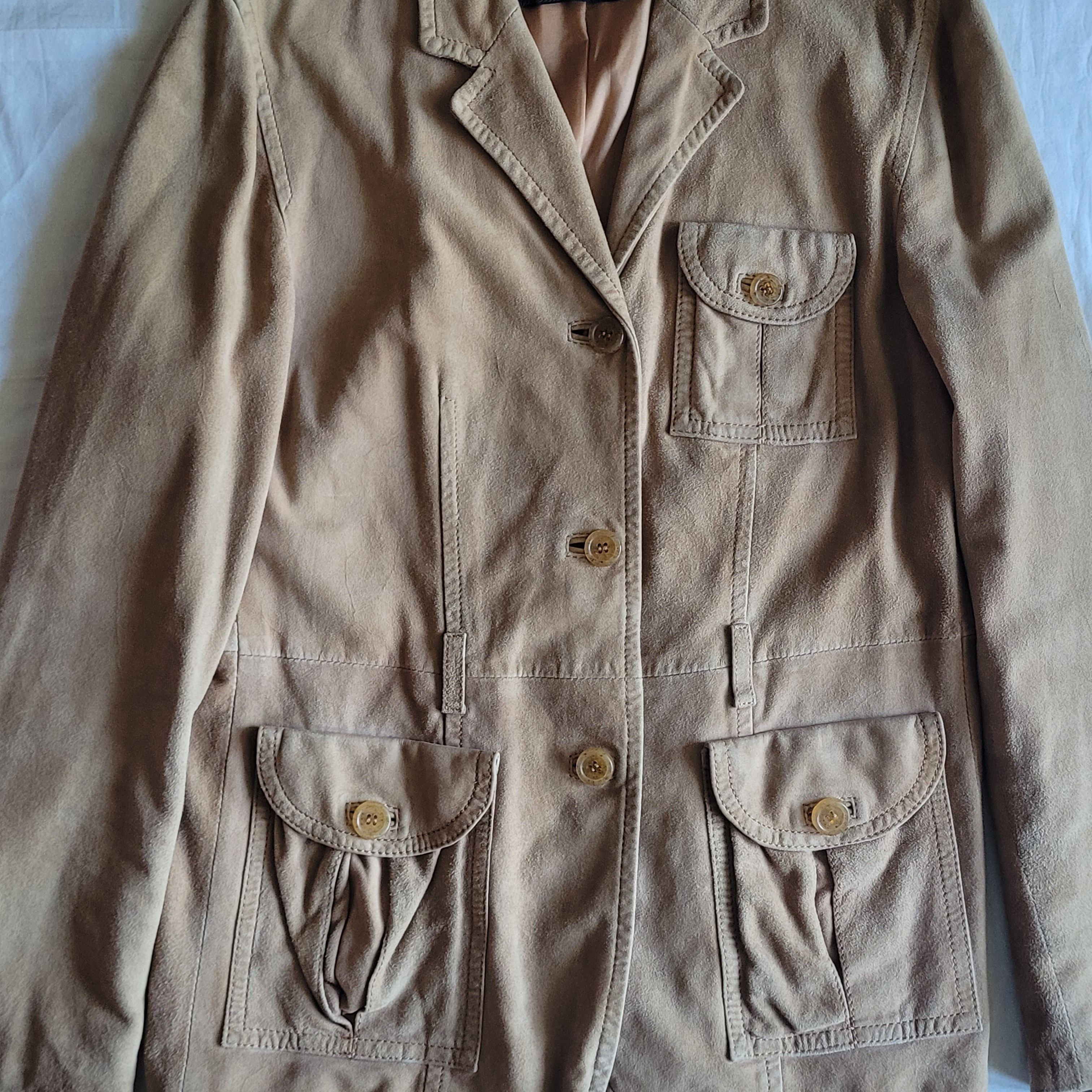 Prada Prada mainline suede chamois leather jacket Size M / US 6-8 / IT 42-44 - 6 Thumbnail