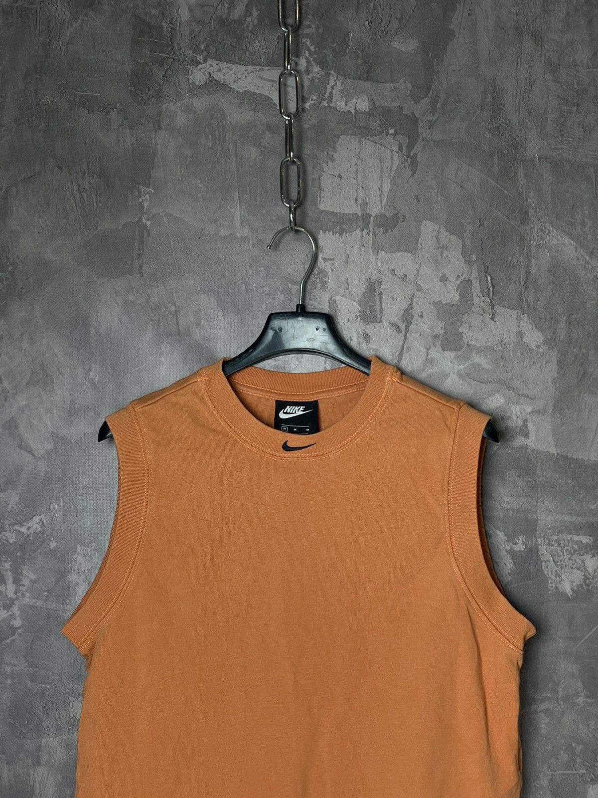 Vintage Y2K NIKE SWOOSH DRI FIT Sport Tank Top 90s Size M / US 6-8 / IT 42-44 - 2 Thumbnail