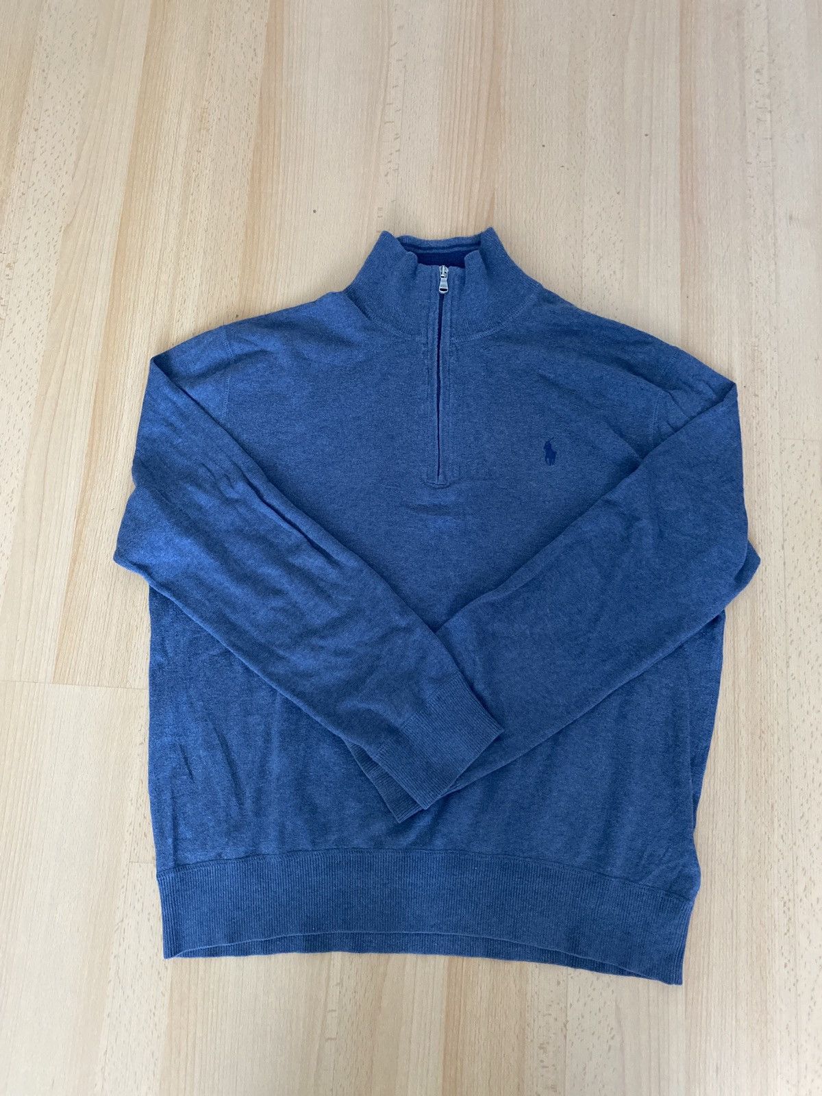 Polo Ralph Lauren Ralph Lauren Quarter-Zip Sweater – Dark Navy Blue – Size M Size US M / EU 48-50 / 2 - 1 Thumbnail