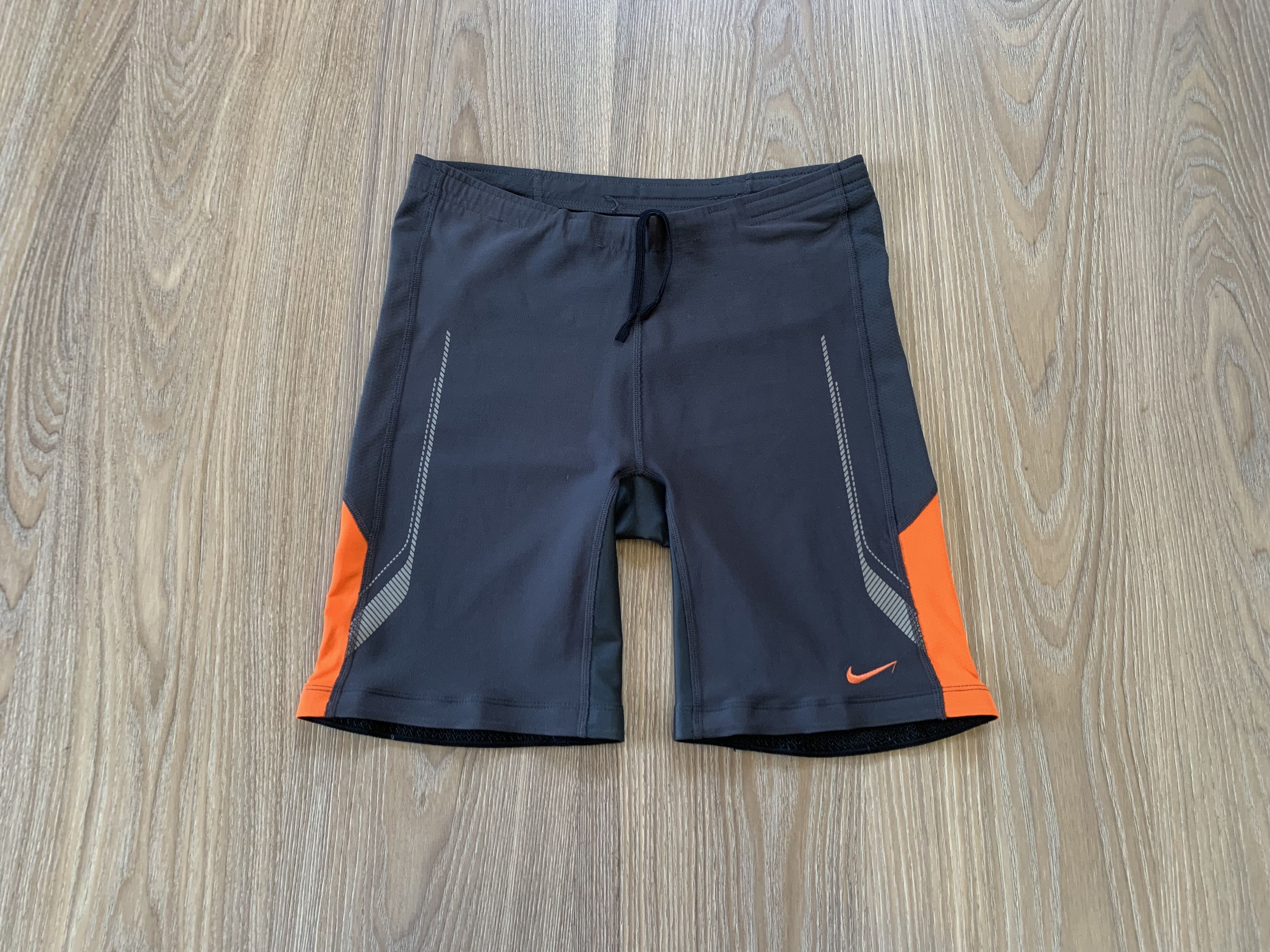 Nike Nike Mens Vintage Grey Running Shorts Size 31" - 10 Thumbnail