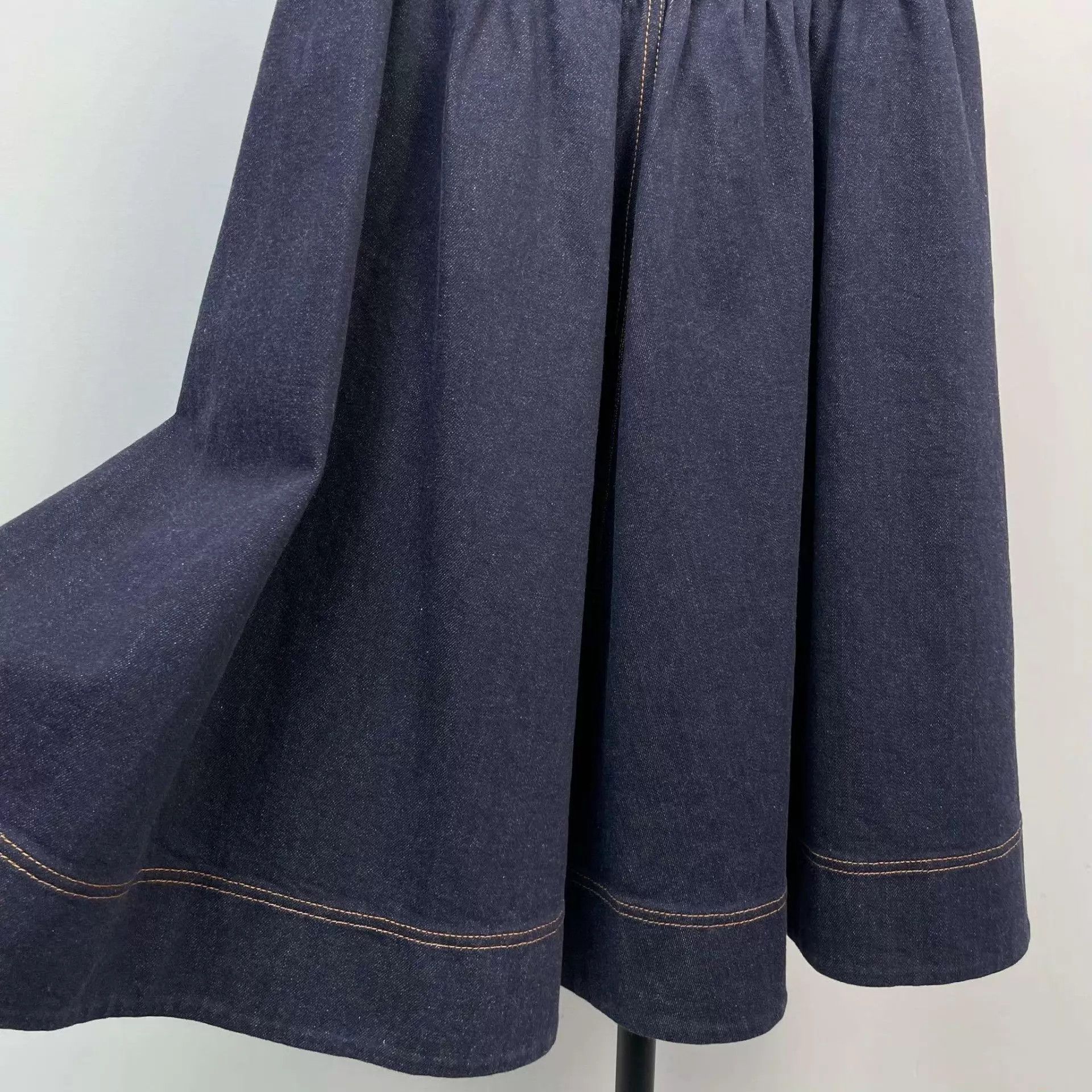 Fendi Fendi 95 New Blue Denim Dersses 34 Size XS / US 0-2 / IT 36-38 - 9 Thumbnail