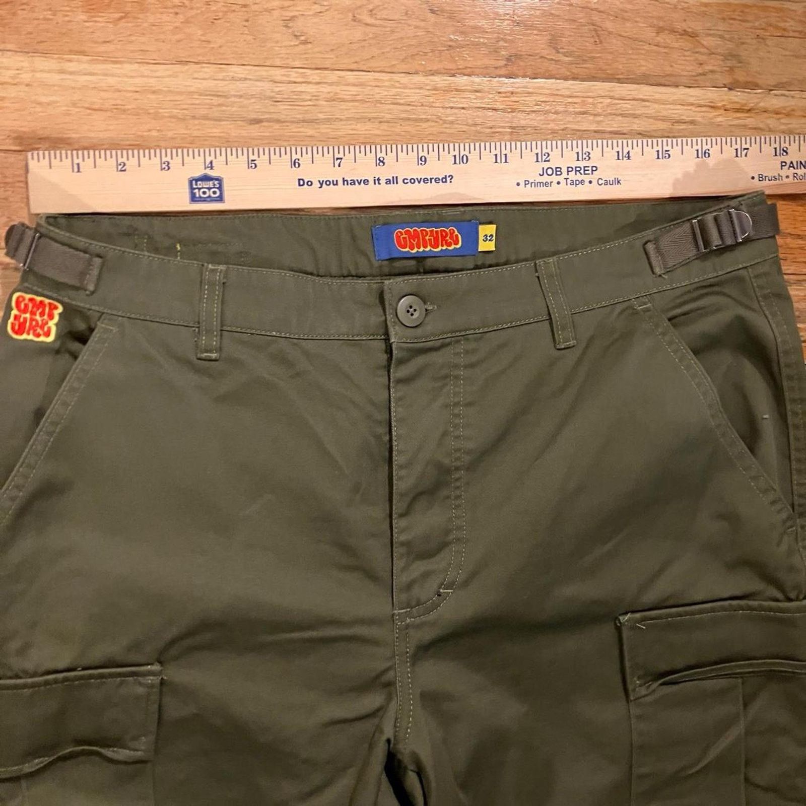 Empyre Empyre Army Green Fatigue Skater Cargo Pants NWOT Size US 32 / EU 48 - 6 Thumbnail