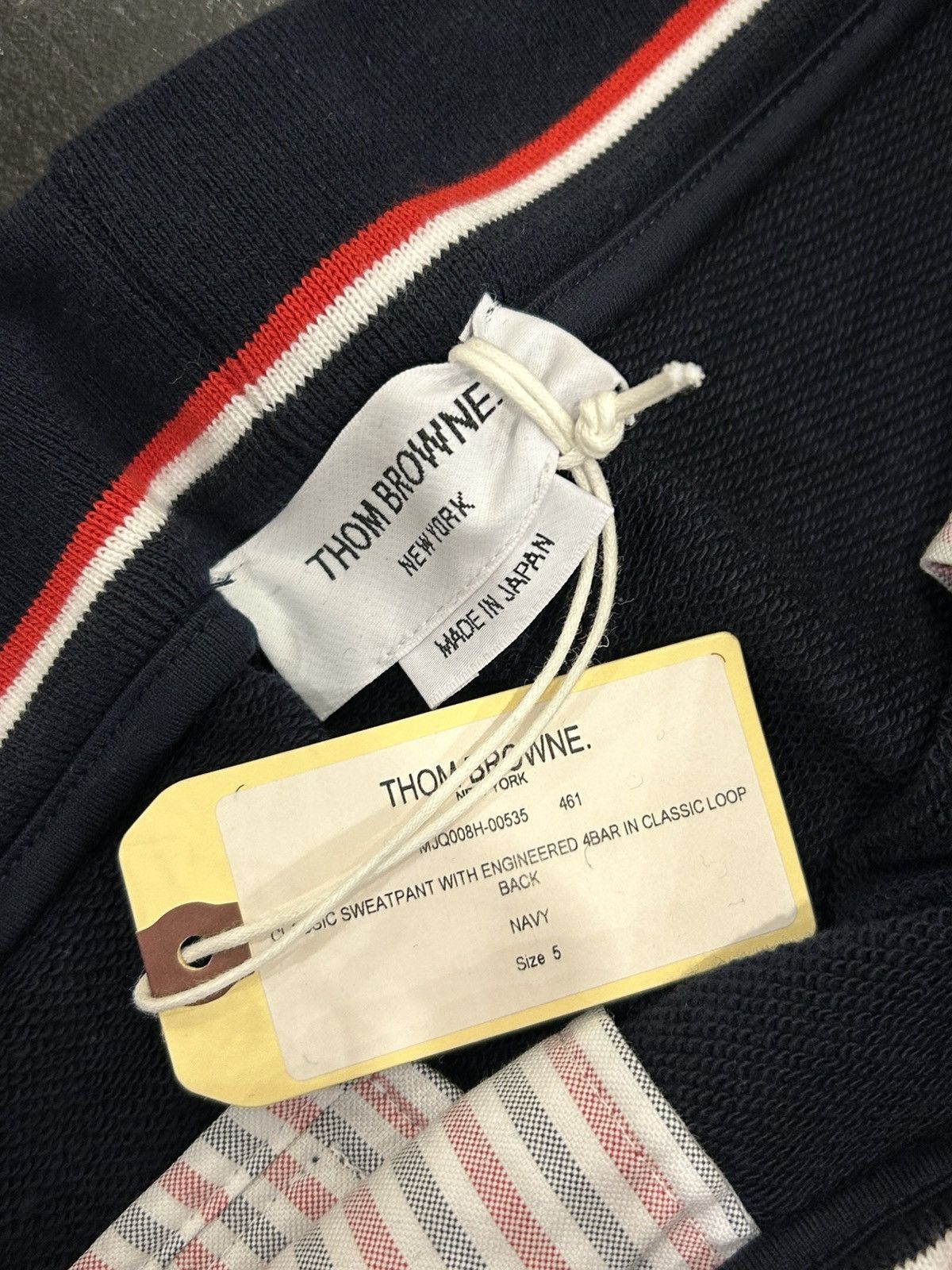 Thom Browne Thom Browne 4 Bar Sweatpants Size US 34 / EU 50 - 3 Thumbnail