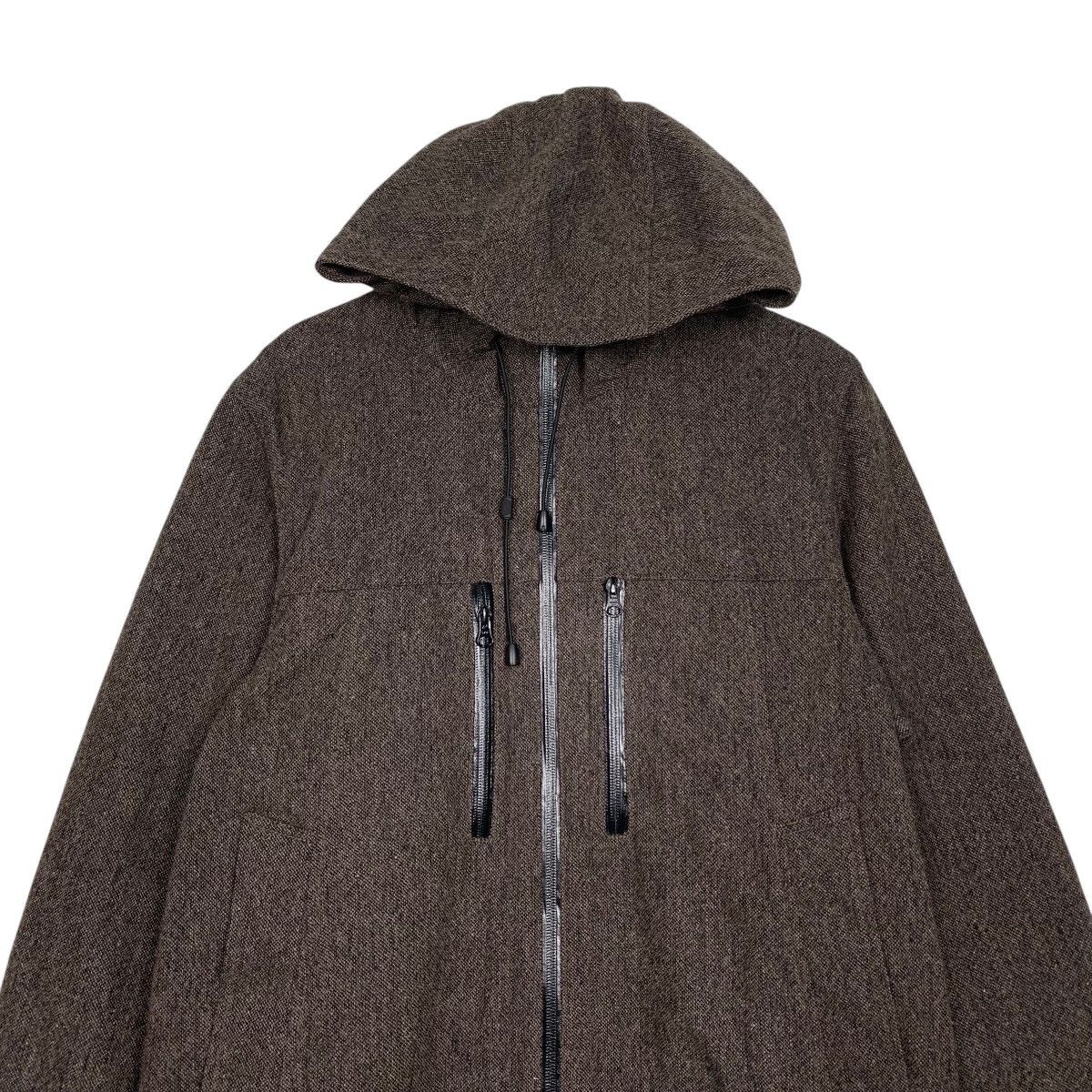 Journal Standard Japanese Brand Journal Standard Hooded Wool Jacket Size US L / EU 52-54 / 3 - 2 Thumbnail
