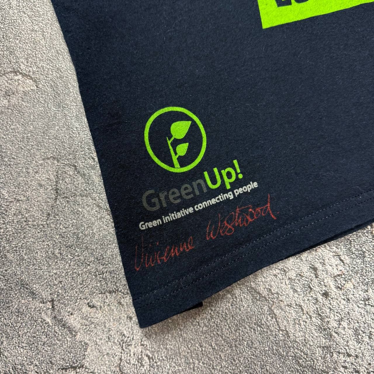 Vivienne Westwood Anvil Green Up Vivienne Westwood Pattern T-Shirt Size US L / EU 52-54 / 3 - 3 Thumbnail
