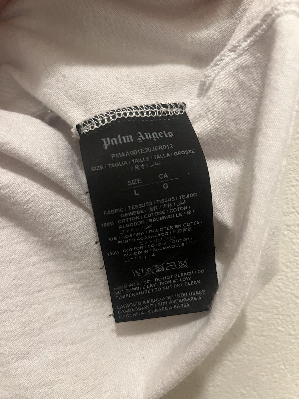 Palm Angels Palm Angels Eagle Tee Size US L / EU 52-54 / 3 - 3 Thumbnail