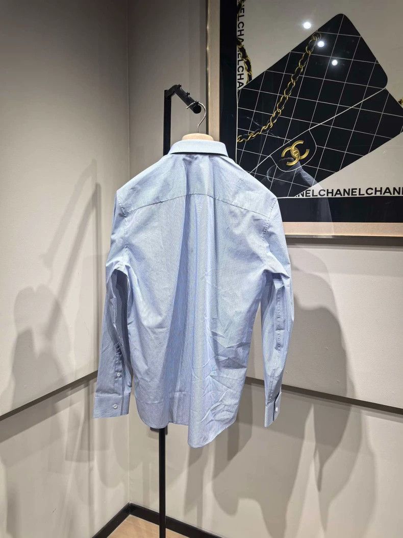 Givenchy Givenchy G Shirt / Shirt Blue Glen Plaid Size US S / EU 44-46 / 1 - 6 Thumbnail