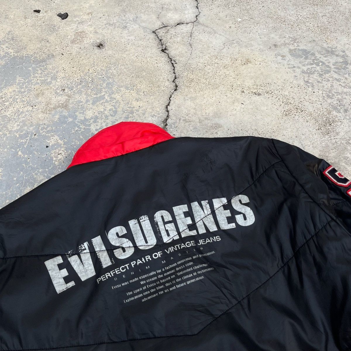 Evisu Evisu Genes Jacket Embroided Logo Design Japanese Brand Size US L / EU 52-54 / 3 - 4 Thumbnail