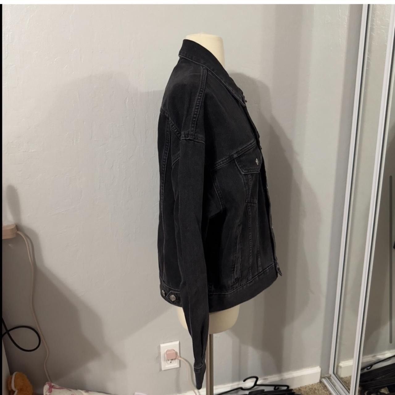 Calvin Klein NWT Calvin Klein Black Denim Trucker Jacket Size US S / EU 44-46 / 1 - 4 Thumbnail