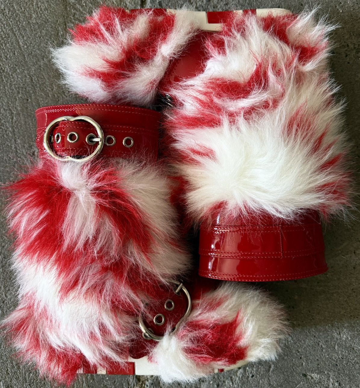 Miu Miu × Prada Miu Miu - Prada - FW2017 - Faux Fur Boots Size US 5 / IT 35 - 10 Thumbnail