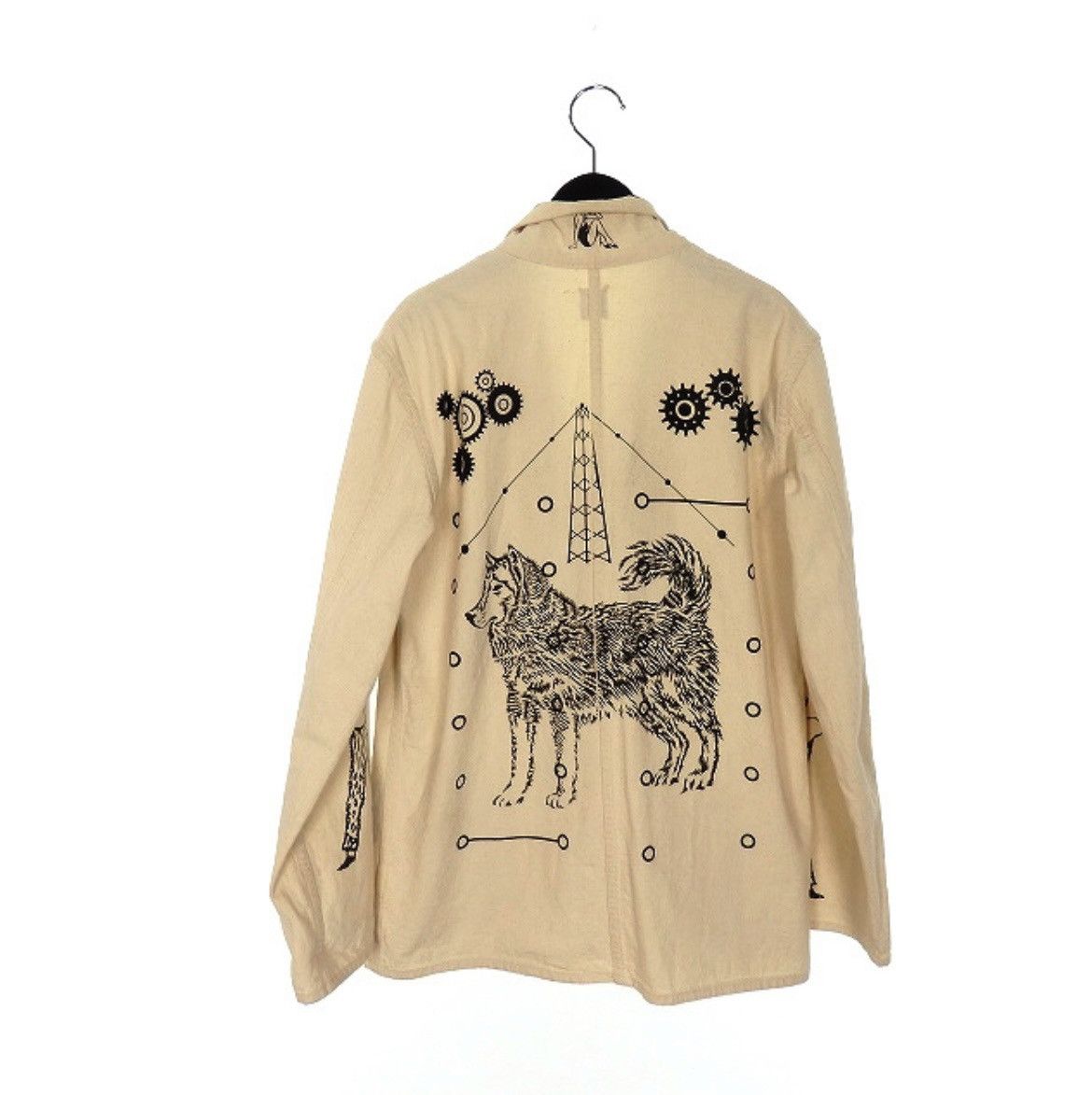 Human Made Human Made Graffiti Painted Work Jacket Size US S / EU 44-46 / 1 - 2 Thumbnail