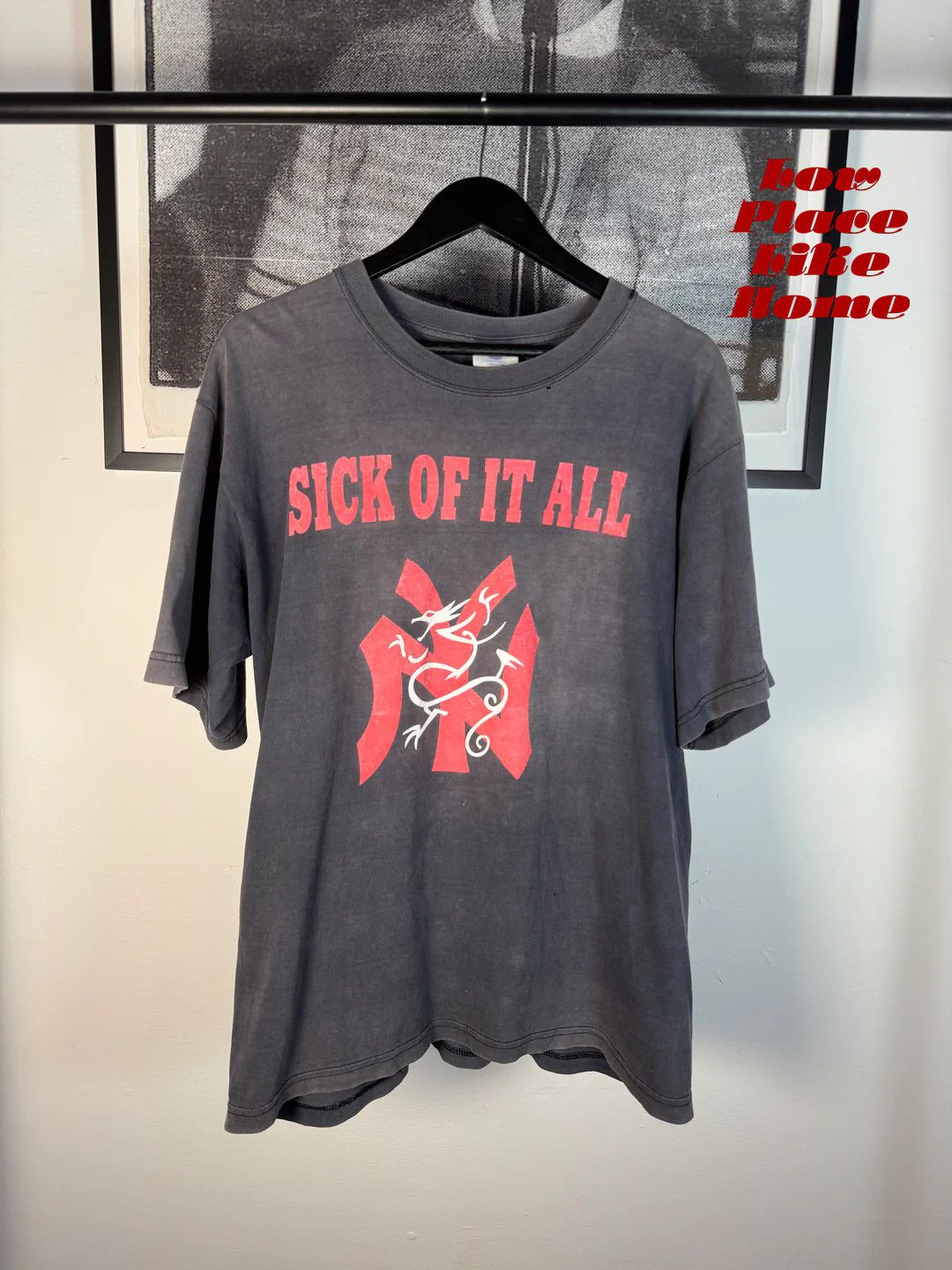 Vintage 🚭GRAIL🚭 90s ERD REFERENCE SICK OF IT ALL OPIUM DEN SHIRT Size US L / EU 52-54 / 3 - 1 Thumbnail