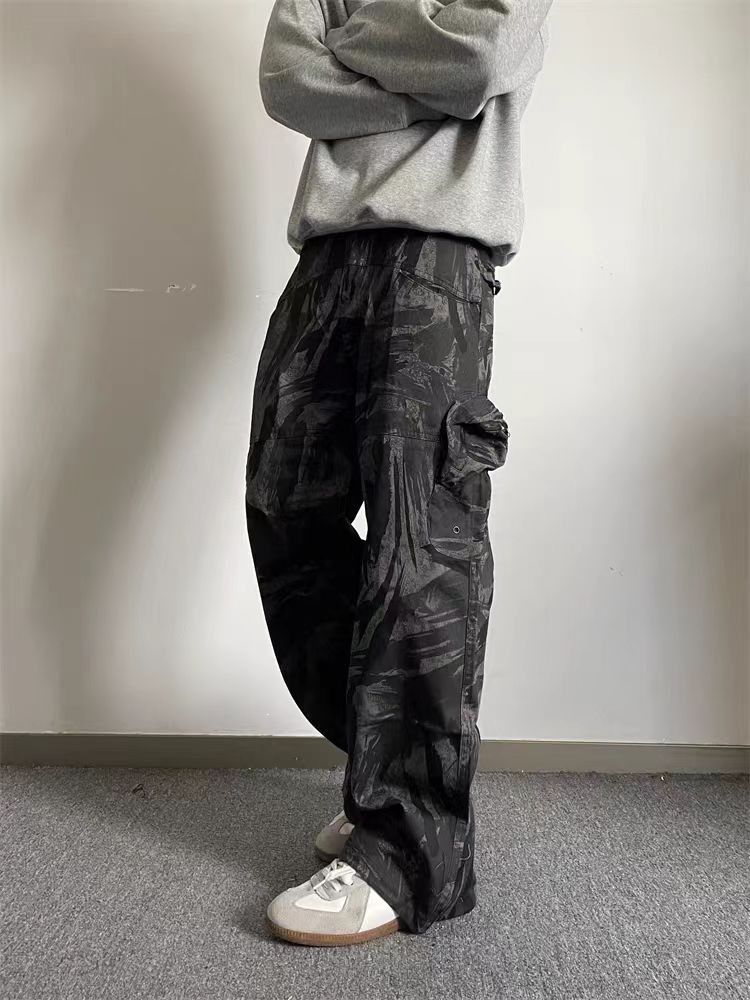 Japanese Brand × Vintage Vintage Side Pocket Camouflage Work Trousers Size US 30 / EU 46 - 3 Thumbnail