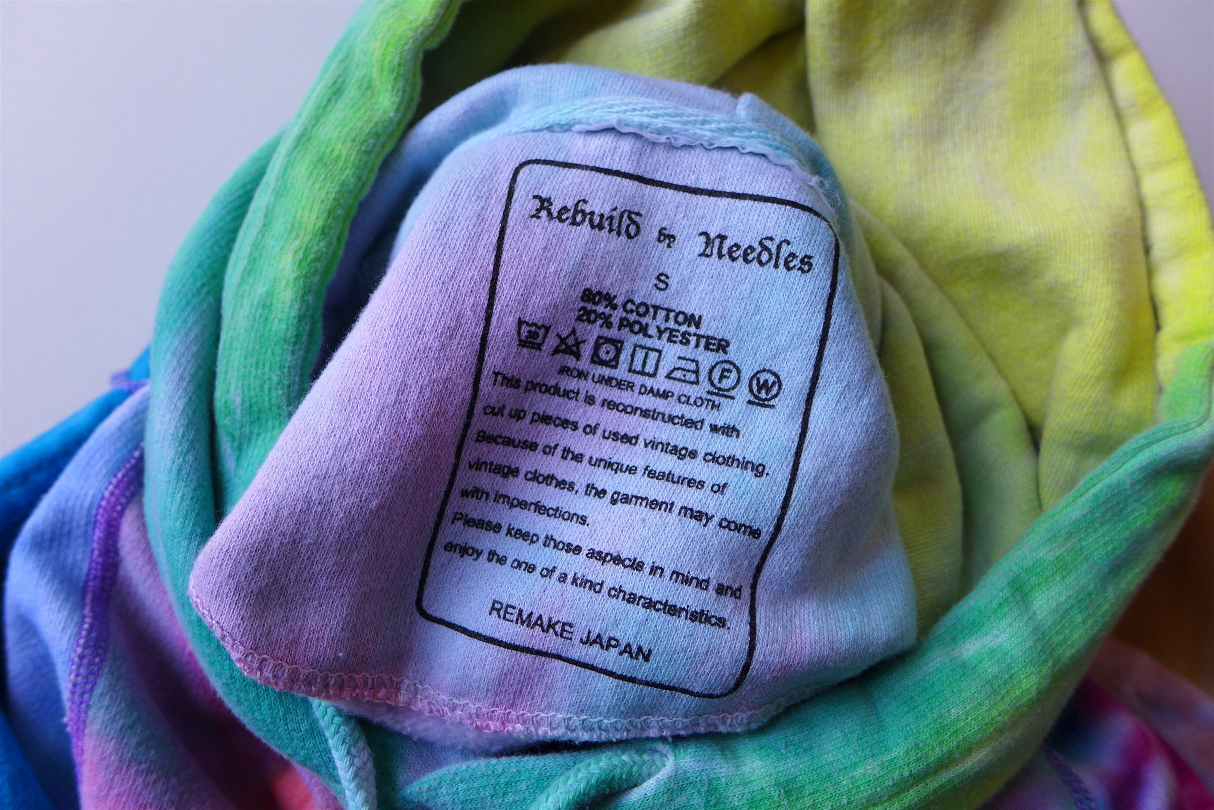 Needles Needles Rebuild Tie Dye 5 Cuts Hoodie. Size US S / EU 44-46 / 1 - 12 Thumbnail