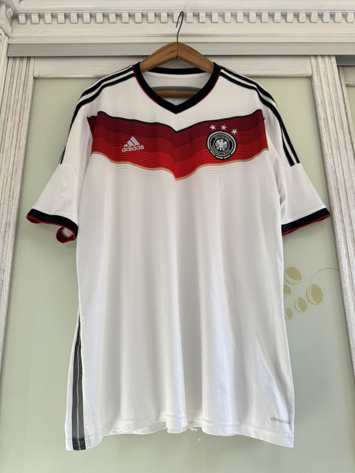 Adidas Germany 2014-2015 World Cup Home Soccer Jersey Football Kit Size US XXL / EU 58 / 5 - 5 Thumbnail