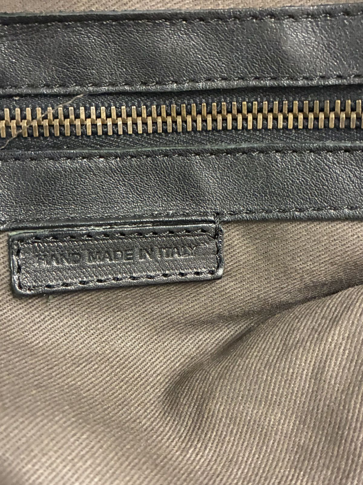 John Varvatos Canvas Leather Duffle Bag Size ONE SIZE - 10 Thumbnail