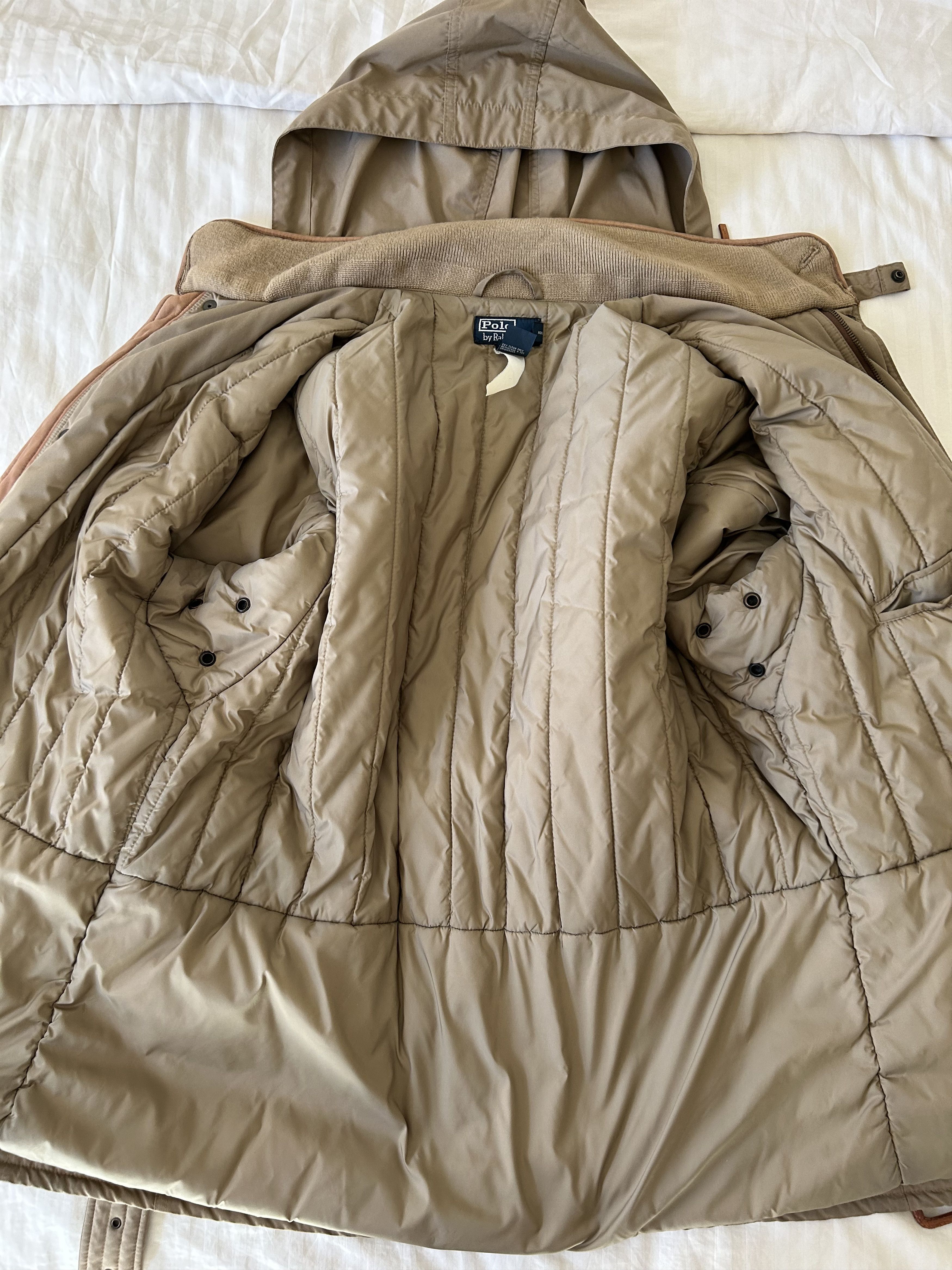 Polo Ralph Lauren Polo Ralph Lauren Insulated Parka Leather Trim Size US L / EU 52-54 / 3 - 8 Thumbnail