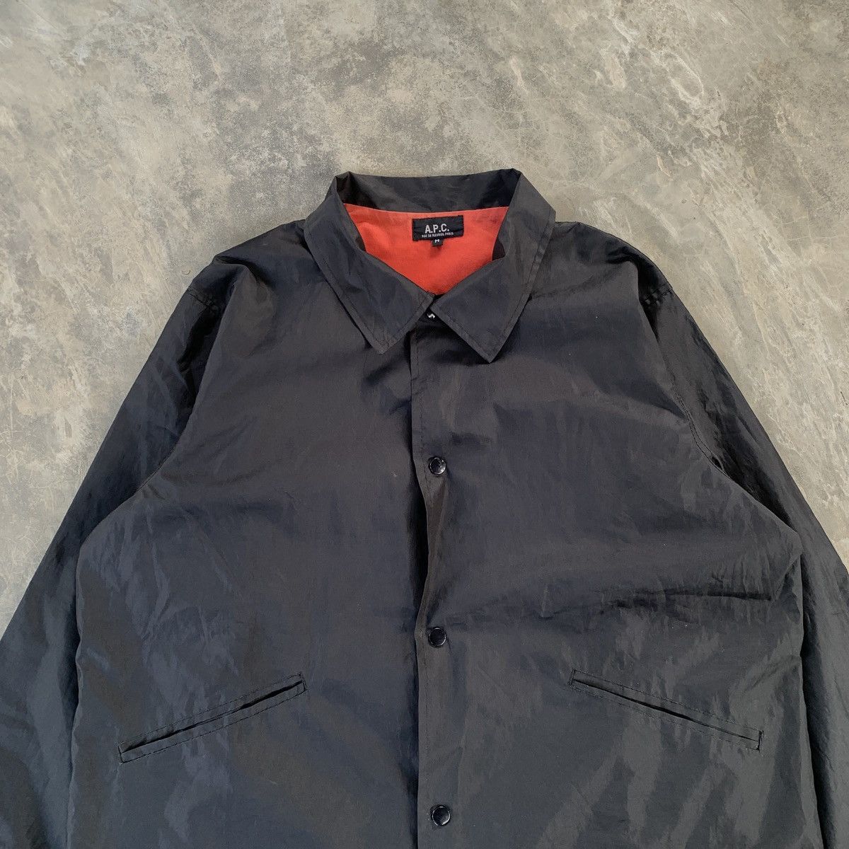 A.P.C. Vintage A.P.C Royal Air Maroc Black Coach Jacket Size US M / EU 48-50 / 2 - 7 Thumbnail