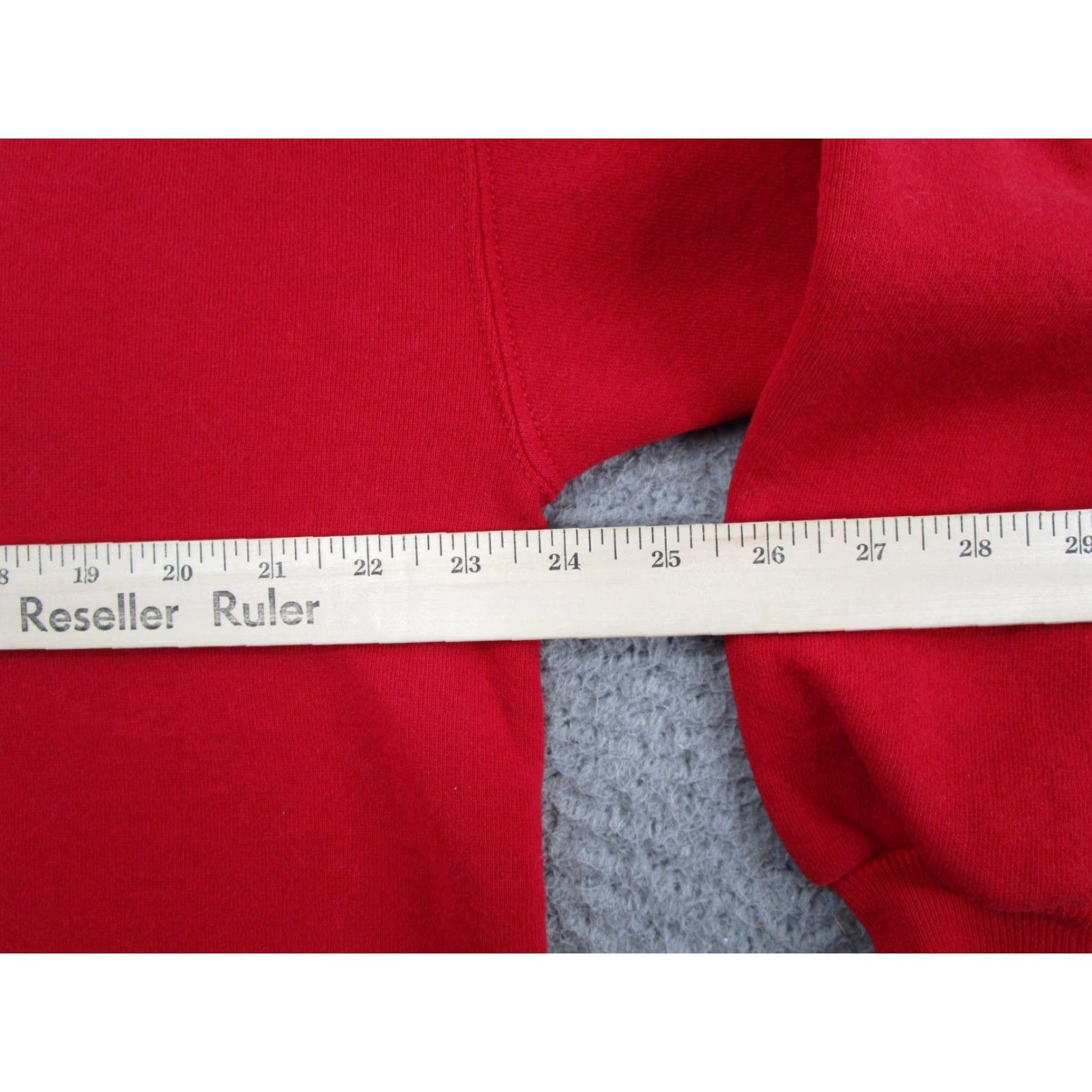 Jerzees VINTAGE North Scott High School Lancers Graphic Crewneck Sweatshirt XL Men Red Logo 90s Sports Pullover Sweatshirt Size US XL / EU 56 / 4 - 6 Thumbnail