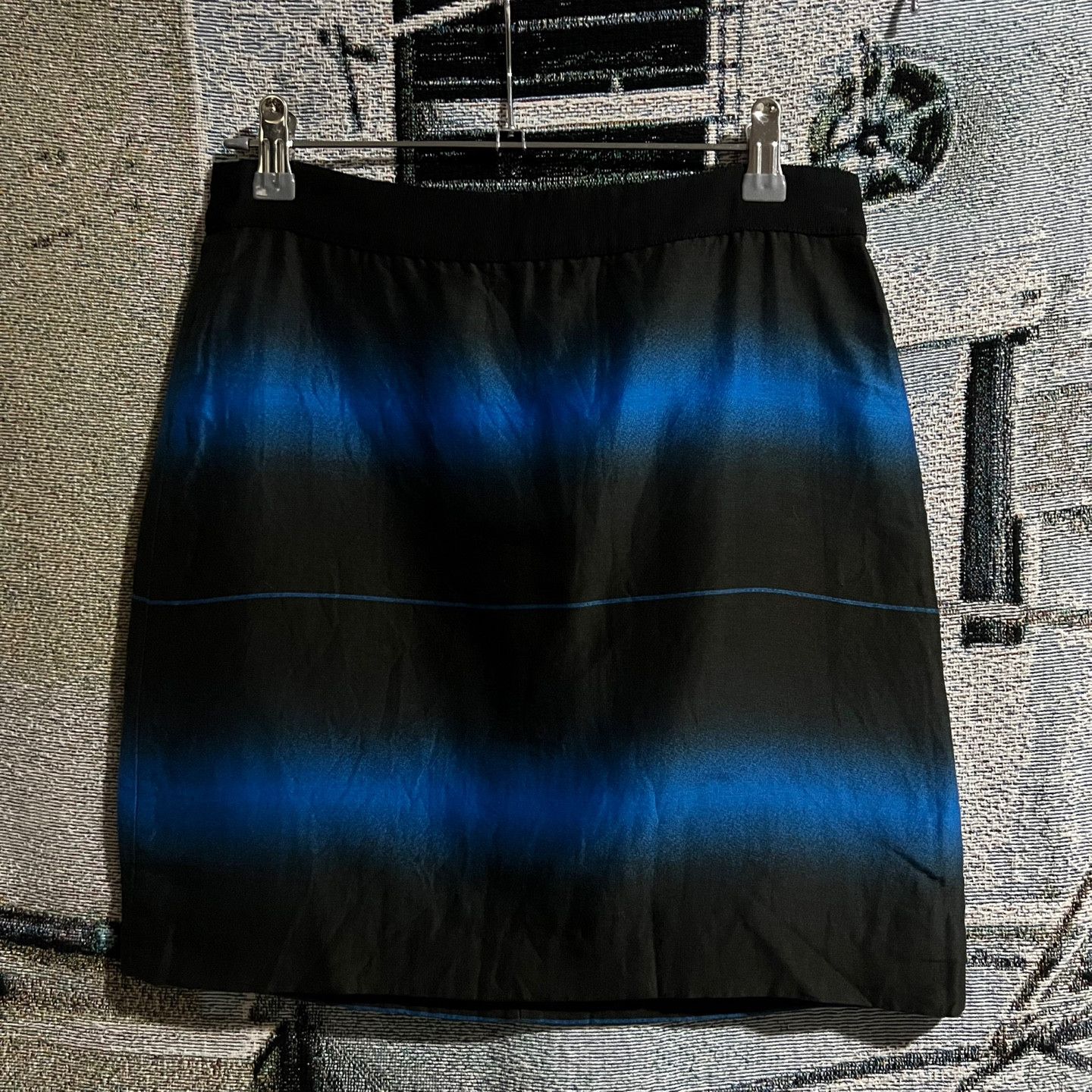 Marc by Marc Jacobs Marc Jacobs Blue Aster Multi Mini Skirt Size 27" / US 4 / IT 40 - 1 Thumbnail