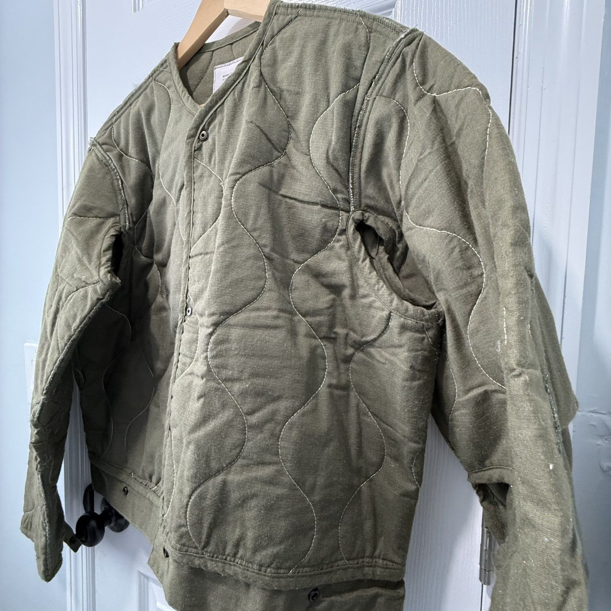 Vintage Vtg 80s Army Combat Liner Size US M / EU 48-50 / 2 - 2 Thumbnail