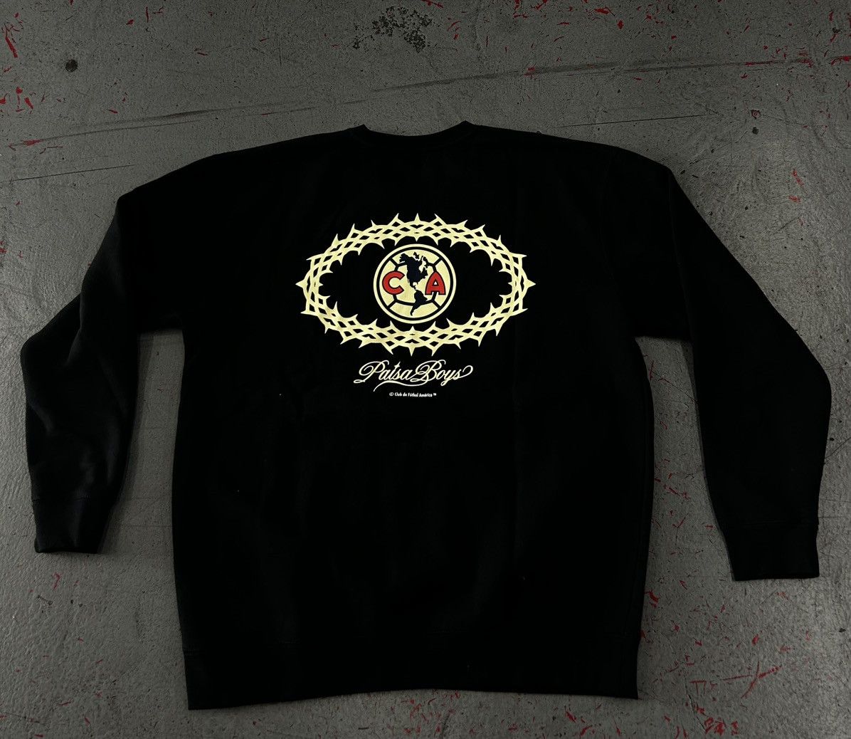 Other Paisa Boys x Club de Fútbol America Black Crewneck Size XL Size US XL / EU 56 / 4 - 3 Thumbnail