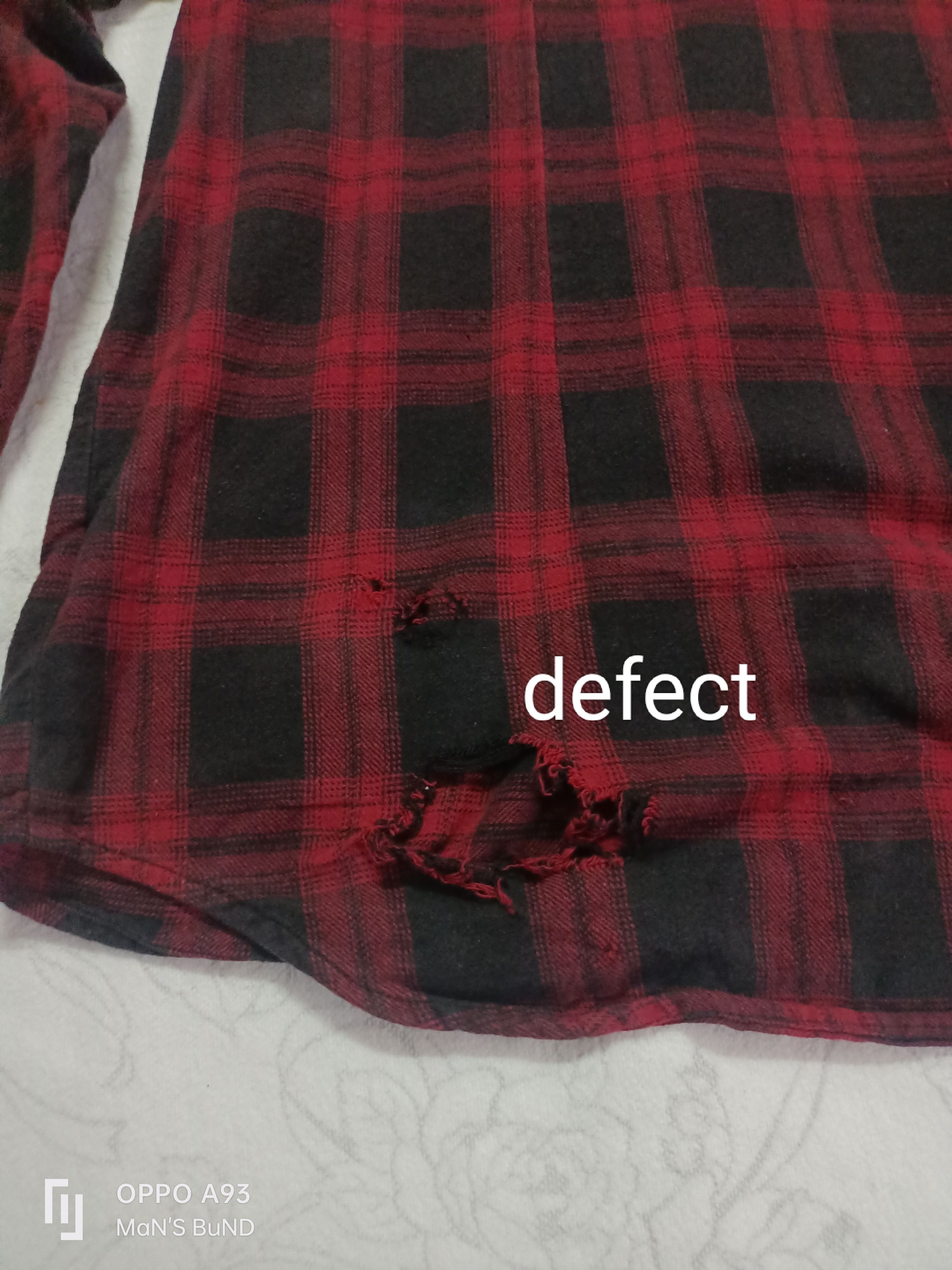 Flannel × Harley Davidson × Vintage HARLEY DAVIDSON Men's Red Plaid Flannel Slim Fit 99023-16VM Size US XL / EU 56 / 4 - 21 Thumbnail