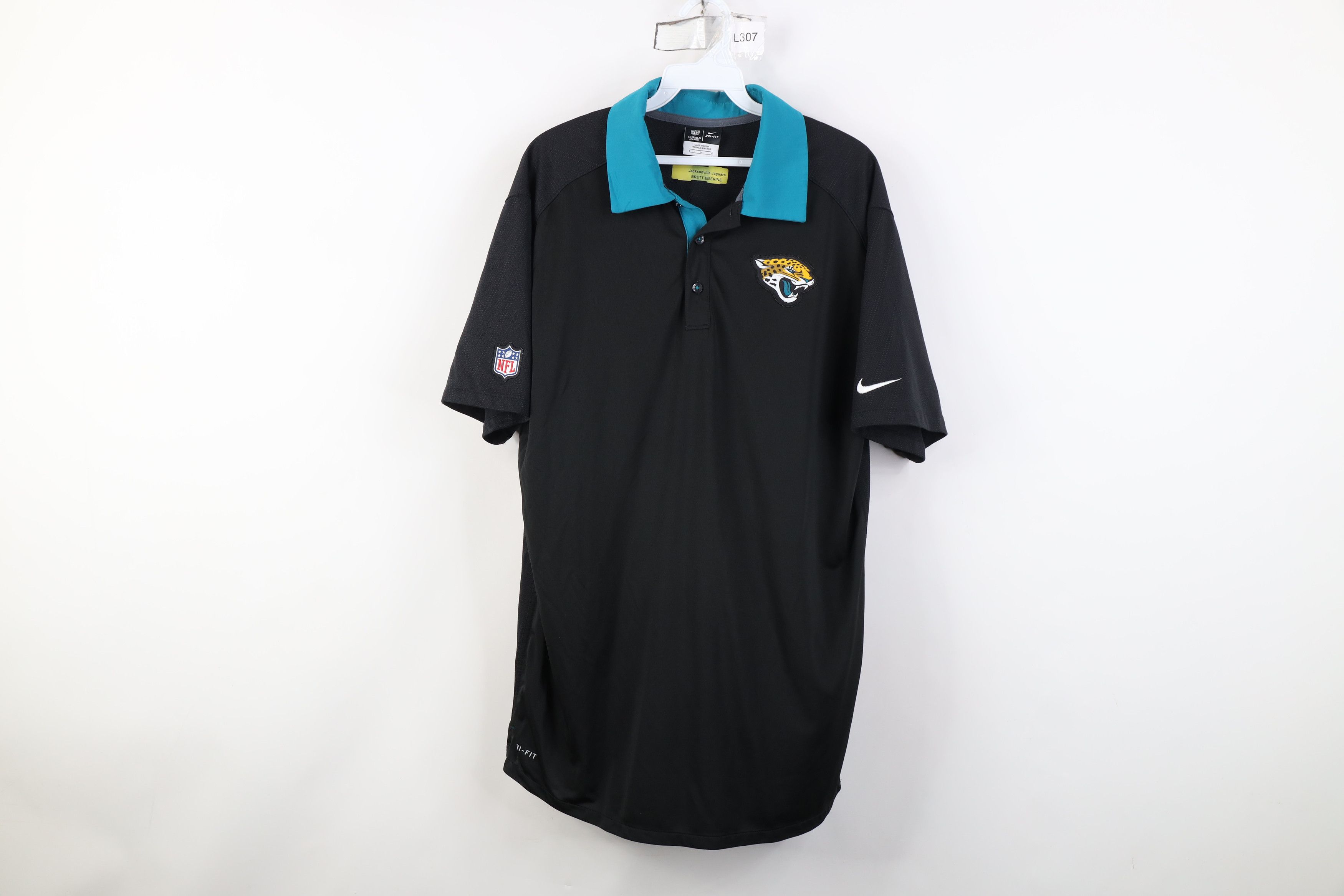 Nike Nike On Field Jacksonville Jaguars Football Golf Polo Shirt Size US L / EU 52-54 / 3 - 1 Thumbnail
