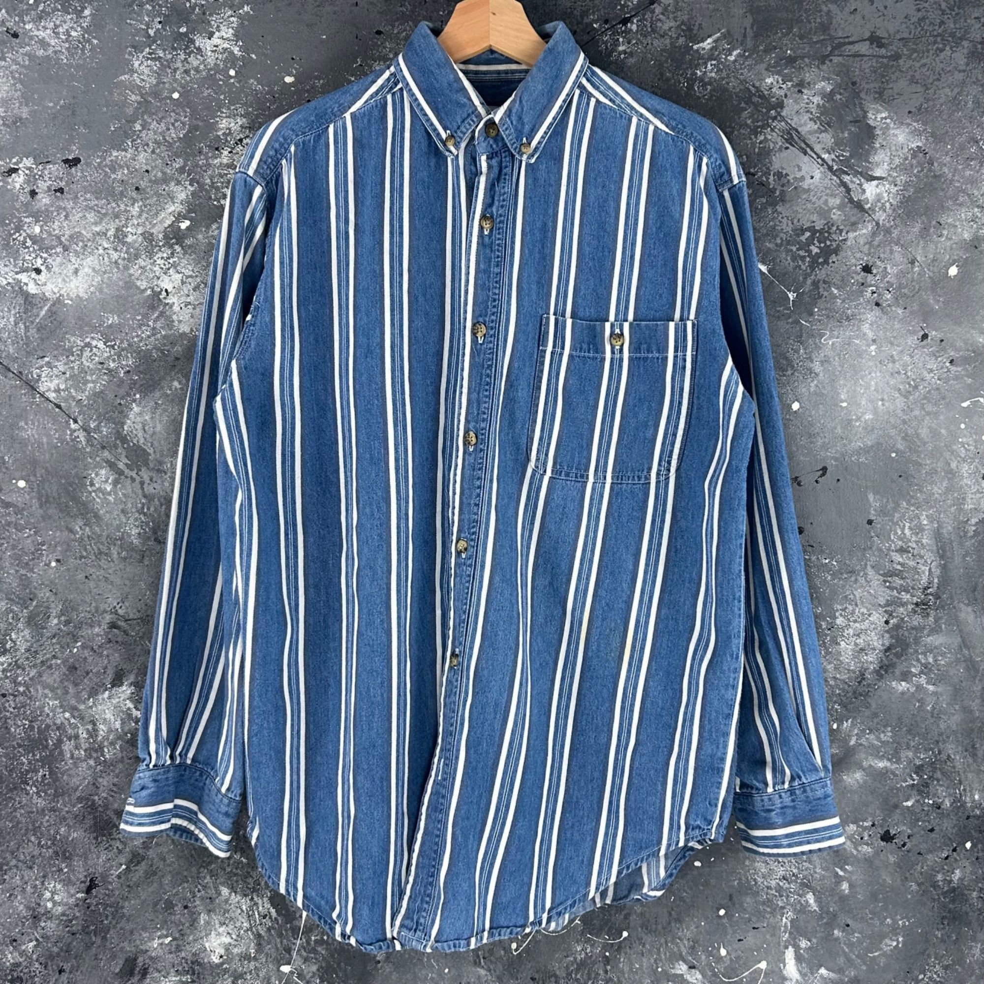 Basic Editions × Vintage Vintage 90’s Basic Editions shirt Size US L / EU 52-54 / 3 - 1 Thumbnail