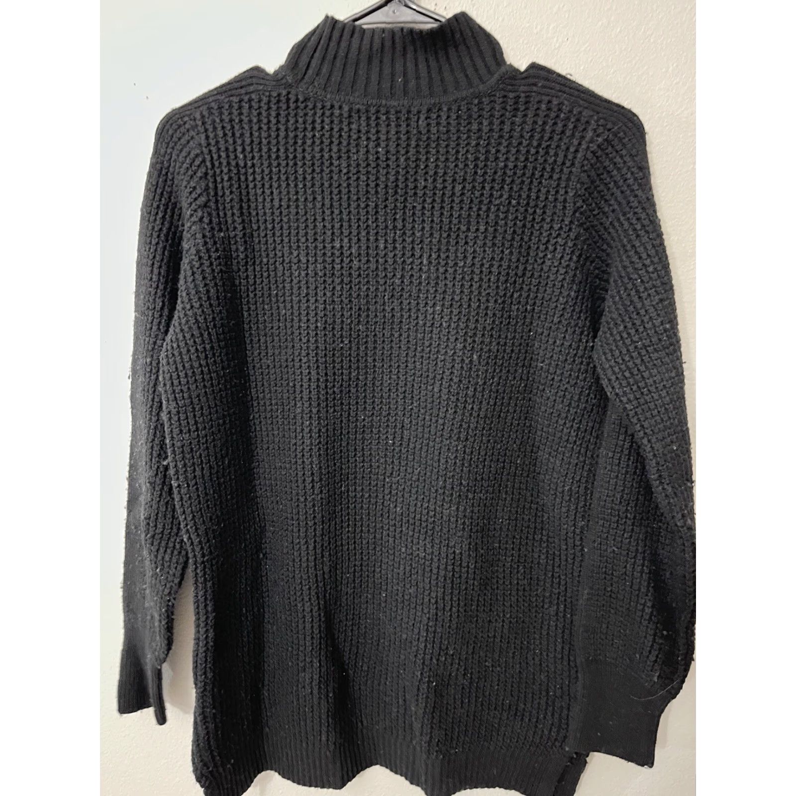 Banana Republic Banana Republic Sweater Womens Black Small Long Sleeve Crew Business Size S / US 4 / IT 40 - 2 Thumbnail