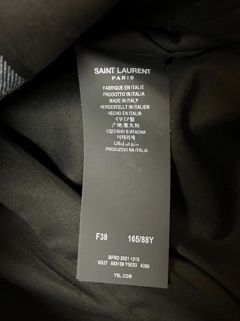 Saint Laurent Paris Saint Laurent Paris Cowboy suit jacket-2506 Size XS / US 0-2 / IT 36-38 - 8 Thumbnail