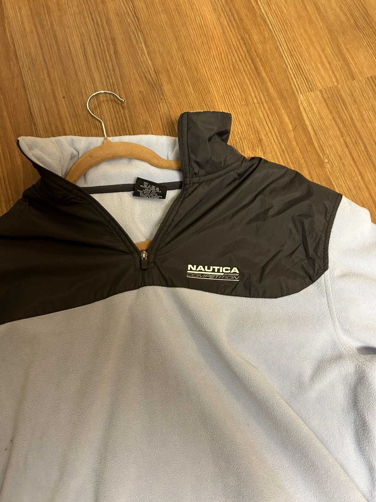Nautica Light Blue nautica fleece quaterzip pullover Size US M / EU 48-50 / 2 - 2 Thumbnail