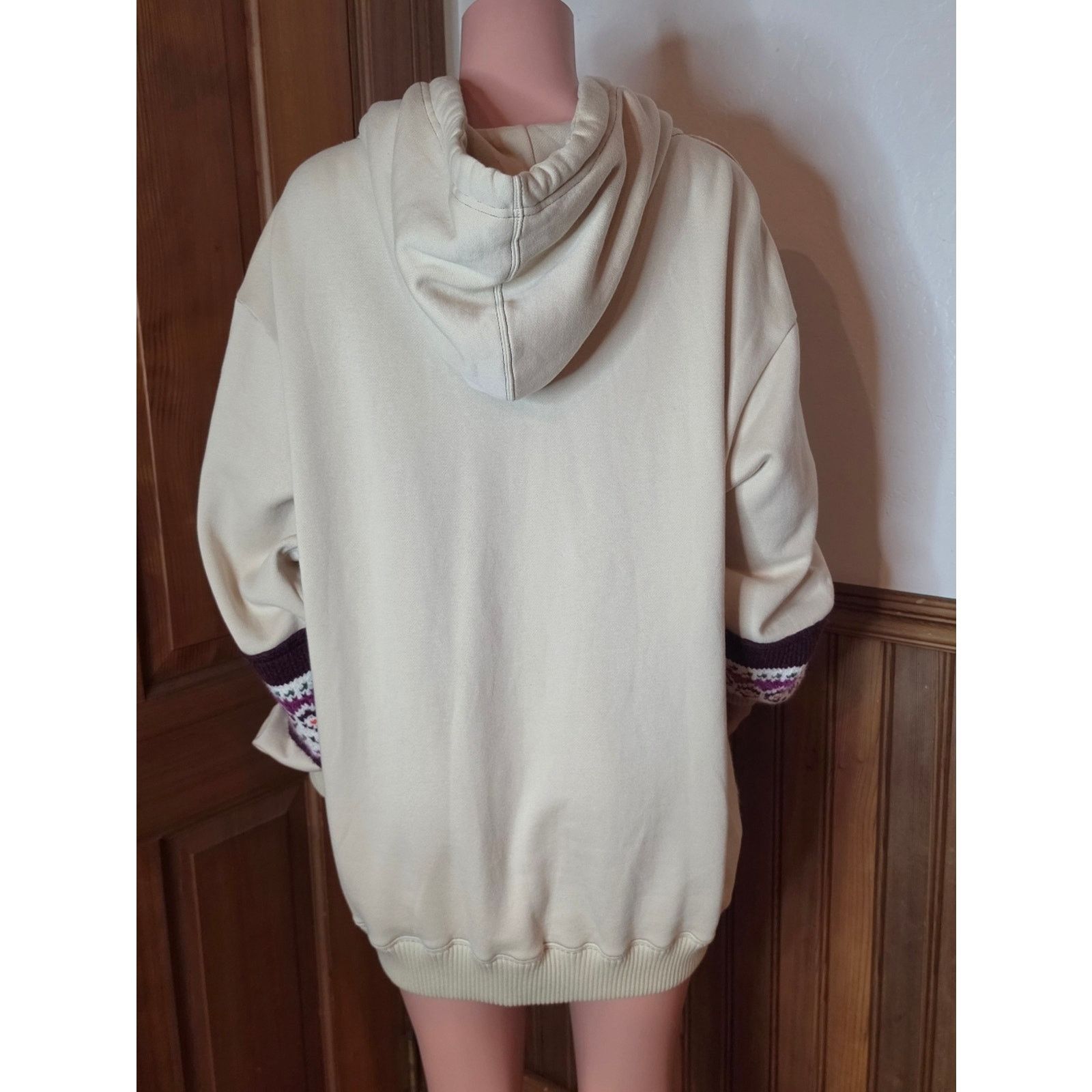 Free People NWOT Free People Lutz Fair Isle Hoodie Oversized M Size M / US 6-8 / IT 42-44 - 8 Thumbnail