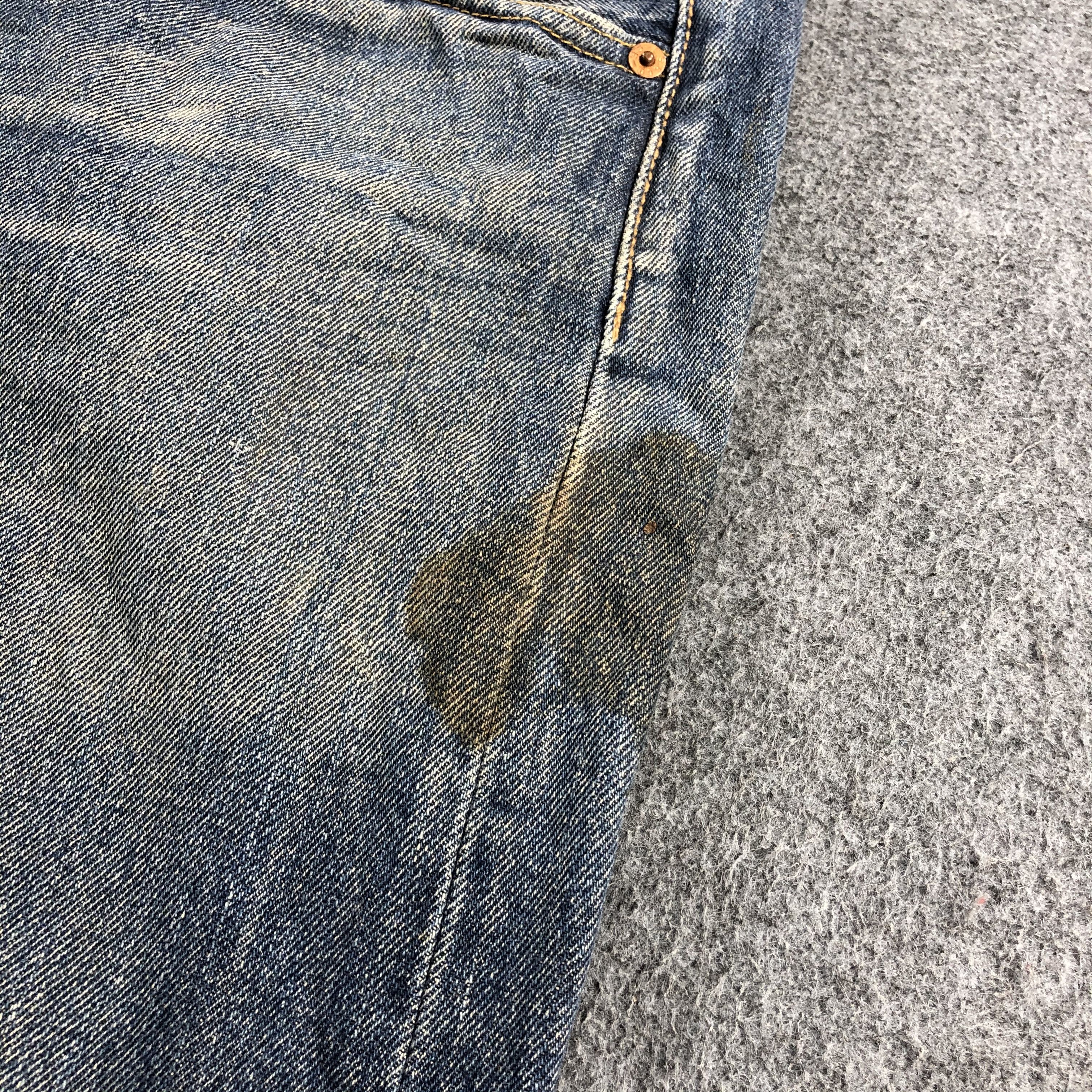 Levi's Vintage Blue Wash Levis 501 Jeans-J2066 Size US 36 / EU 52 - 9 Thumbnail