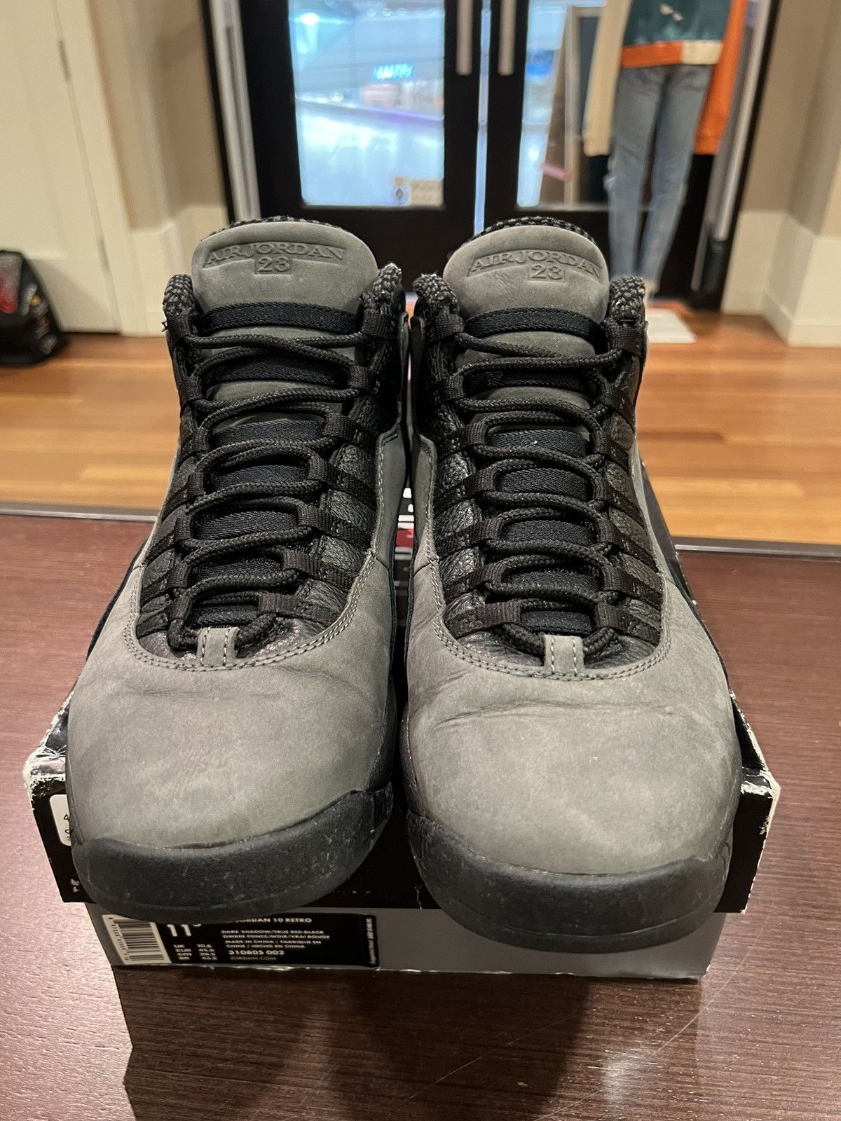 Jordan Brand Jordan retro 10 ‘shadow' Size US 11.5 / EU 44-45 - 3 Thumbnail
