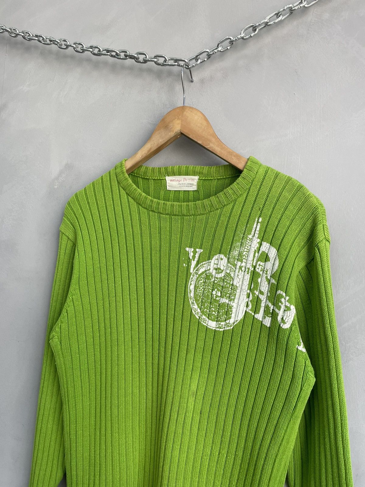 Jack & Jones Rare kapital style greed hype y2k sweater crewneck 90s Size US M / EU 48-50 / 2 - 3 Thumbnail