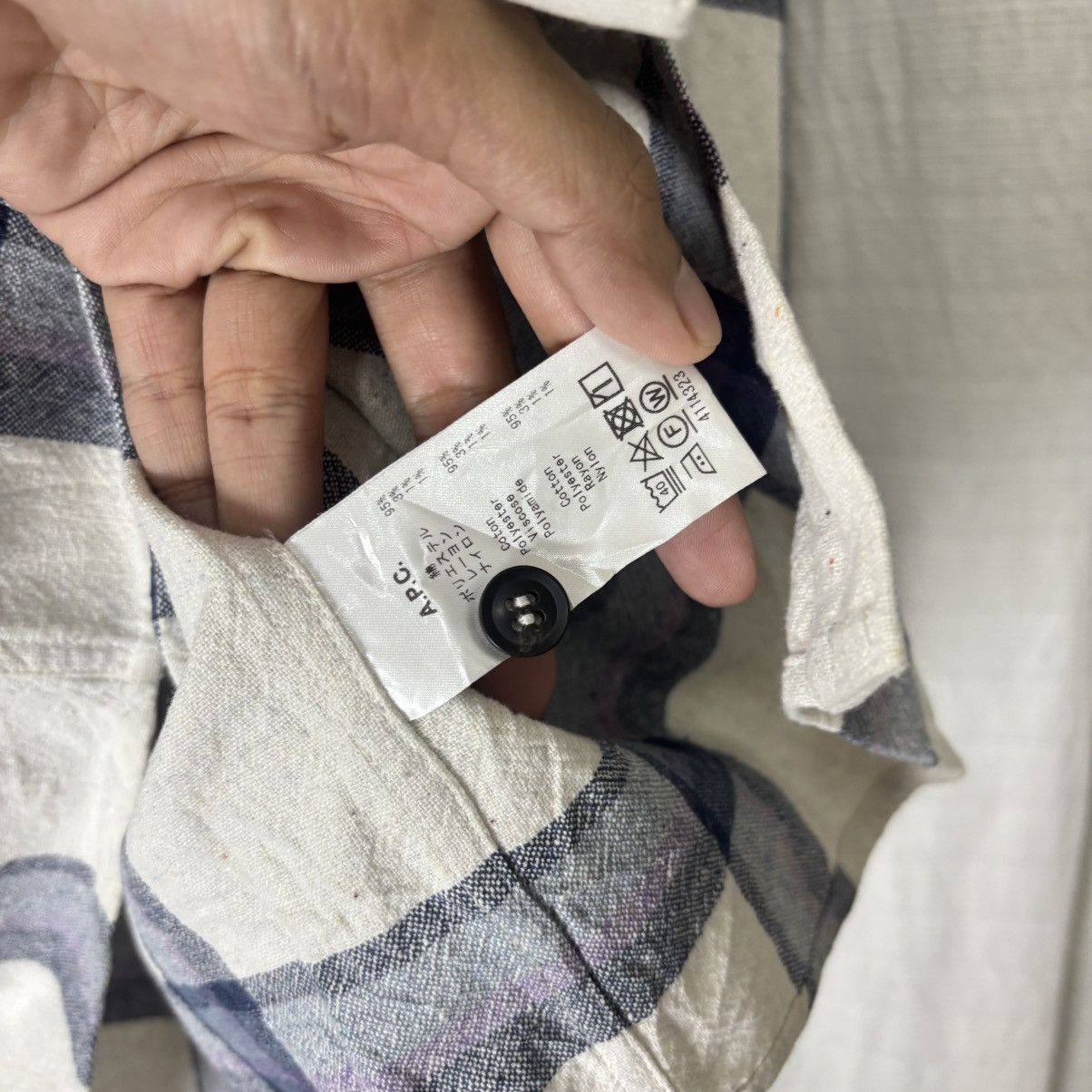 A.P.C. A.P.C SHIRT Size US XS / EU 42 / 0 - 5 Thumbnail