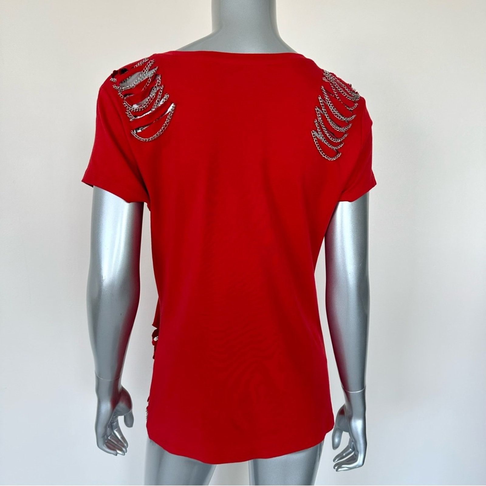 Philipp Plein NEW!!! Philipp Plein women T-shirt size XL Authentic Size XL / US 12-14 / IT 48-50 - 5 Thumbnail