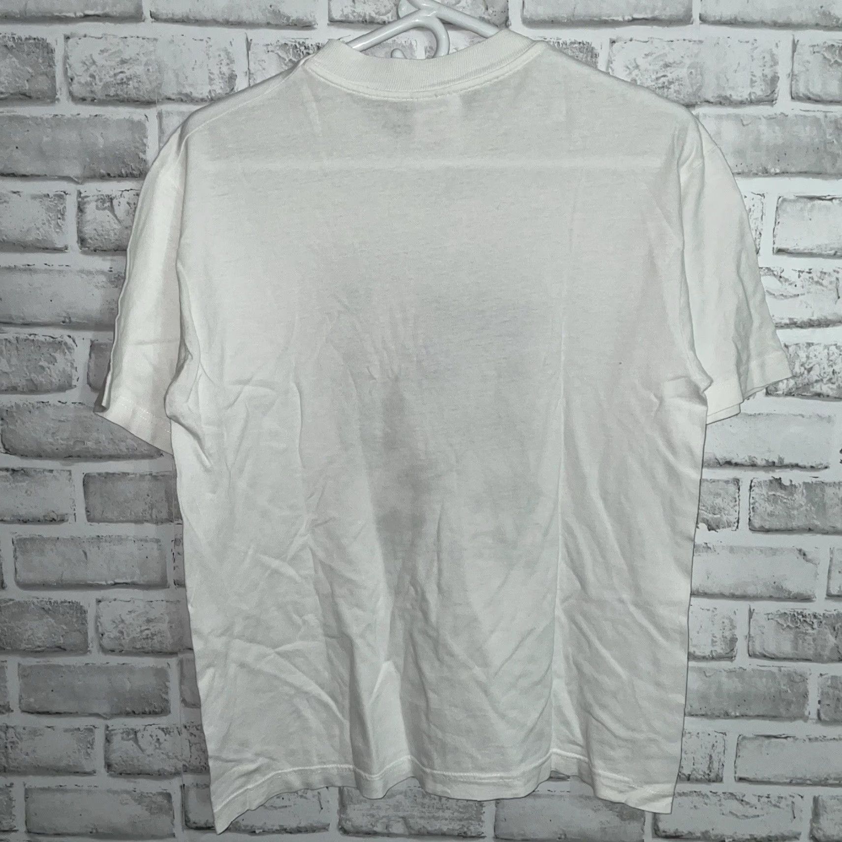 Hanes VTG Hanes Shetland Islands Animals Cotton White Graphic Tee Mens M single stitch Size US M / EU 48-50 / 2 - 5 Thumbnail
