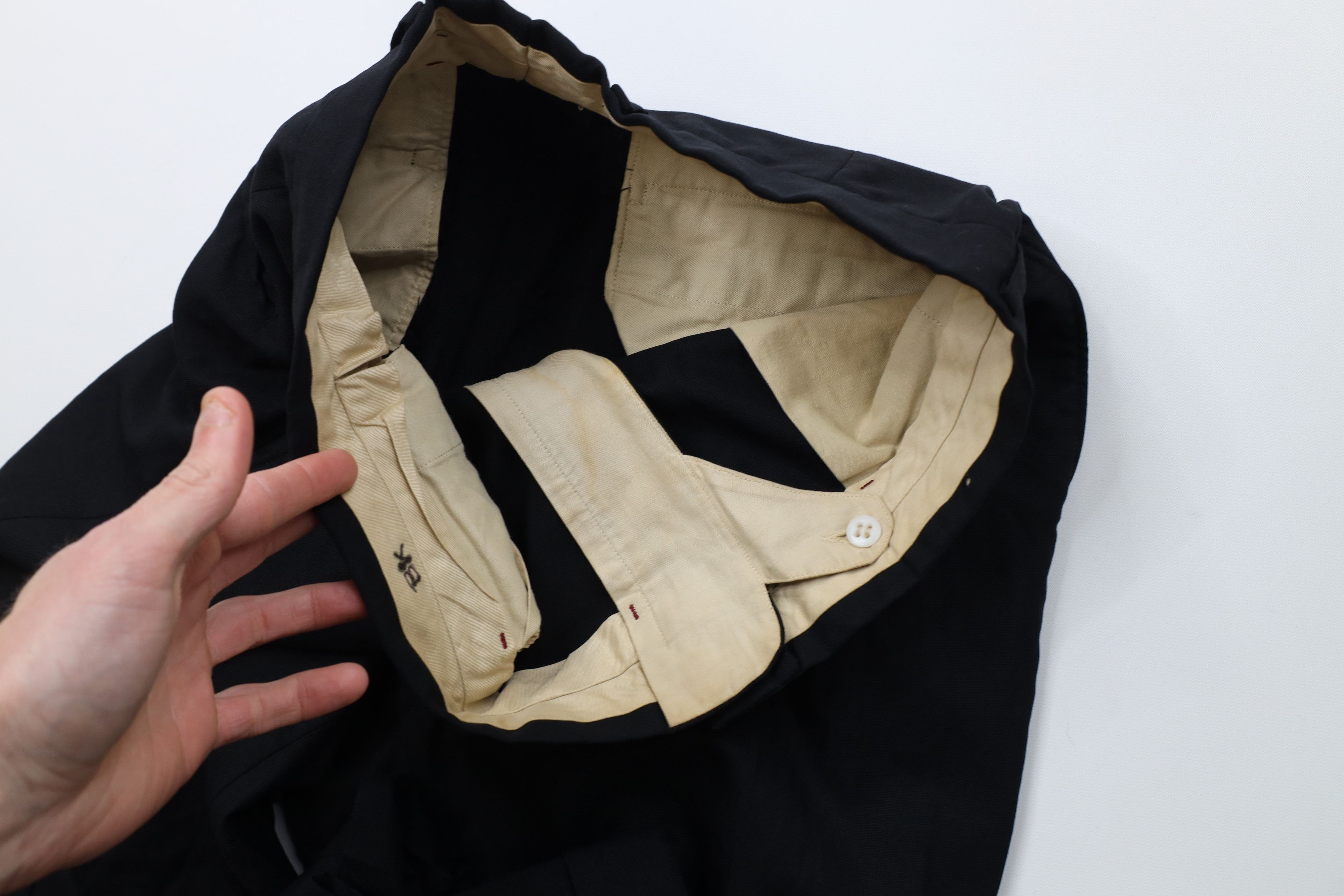 Vintage Vintage 50s 60s Streetwear Wool Rayon Gabardine Chino Pants Size US 32 / EU 48 - 10 Thumbnail