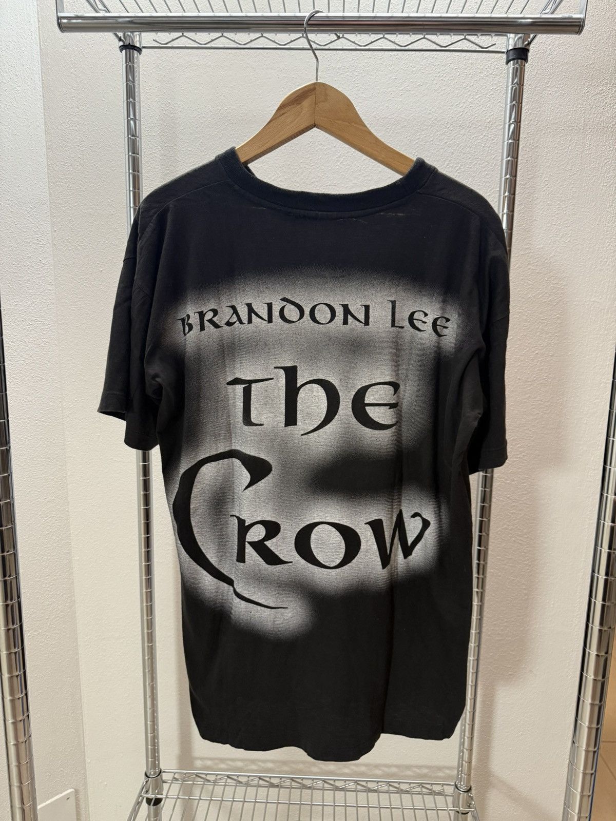 Vintage T-shirt vintage The Crow Brandon Lee 90s XL Size US XL / EU 56 / 4 - 2 Thumbnail