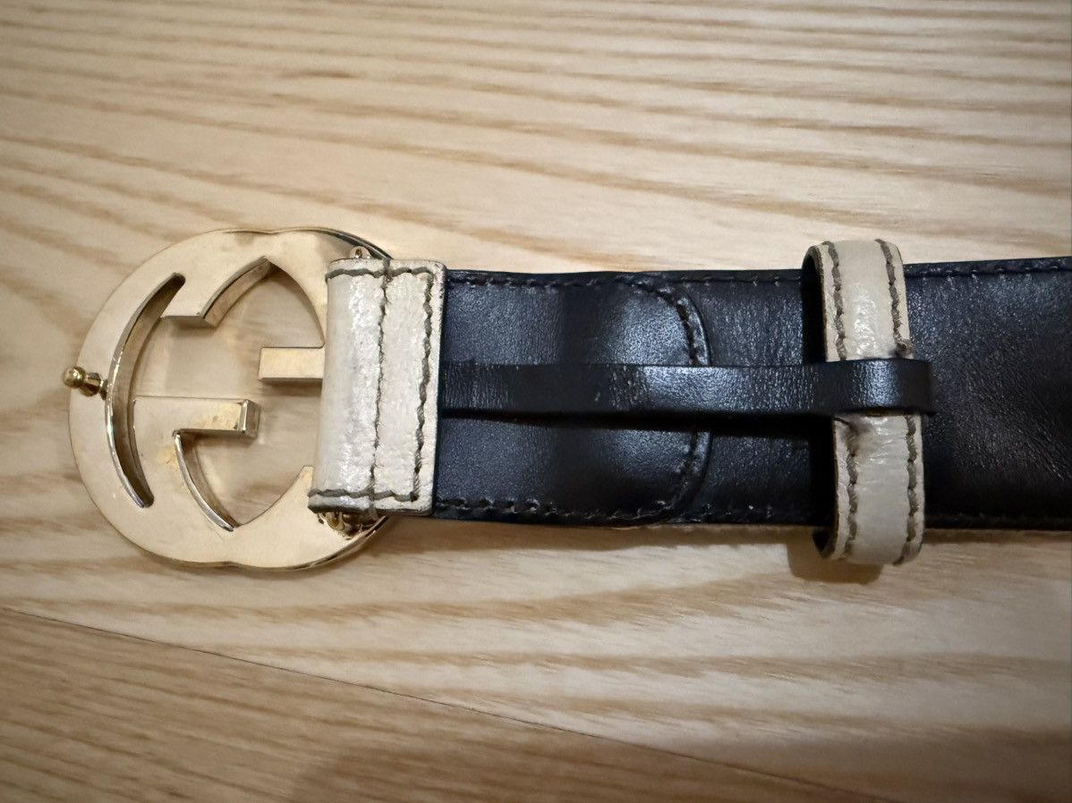 Gucci Vintage Gucci (114876•480199•95•38) belt 38/95 (Super Rare) Size 38 - 6 Thumbnail