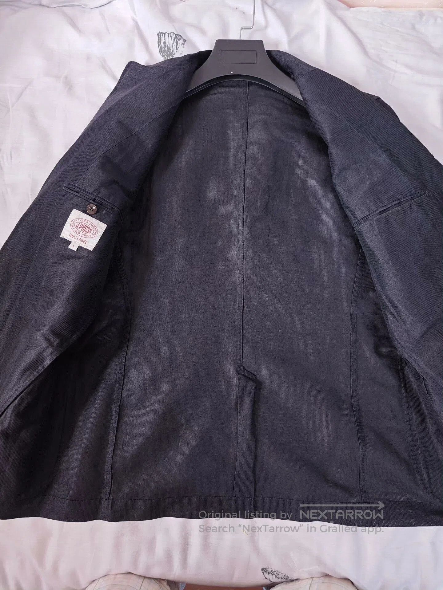 J. Press Casual Unstructured Linen Wool Blazer. Size US L / EU 52-54 / 3 - 6 Thumbnail