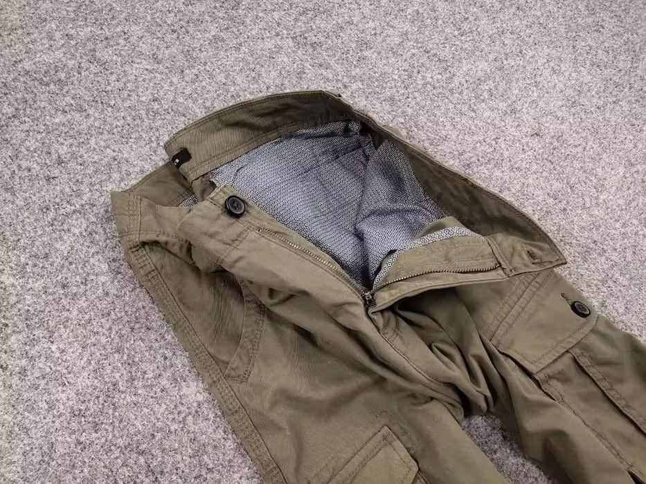 Japanese Brand Vintage 90's Japanese Oliver Military loose fit Cargo Pants Size US 34 / EU 50 - 8 Thumbnail