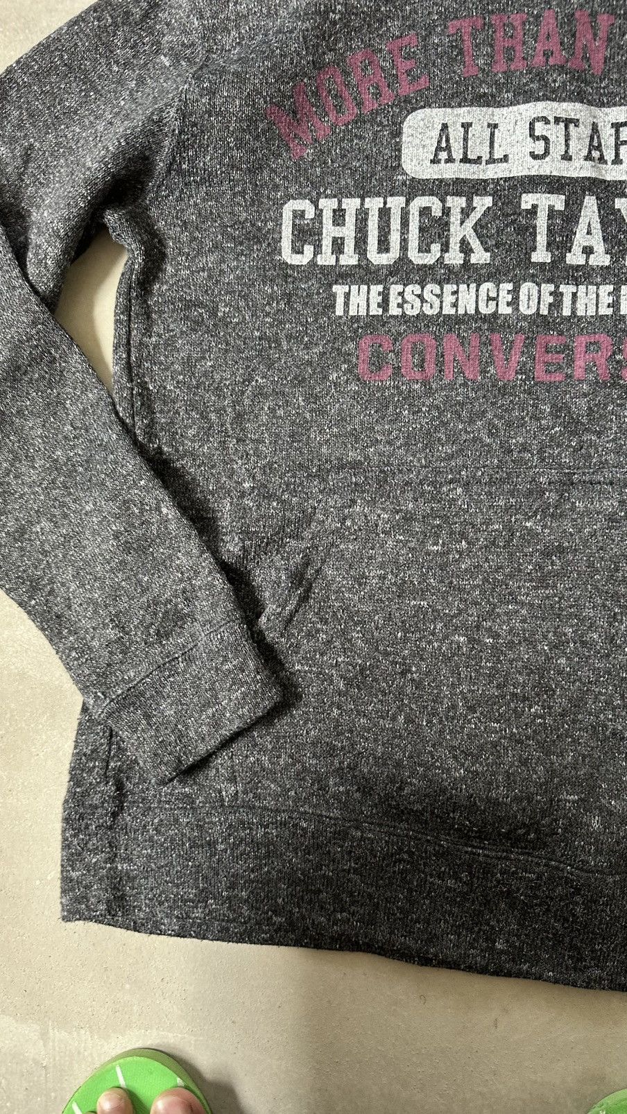 Converse VINTAGE CONVERSE CHUCK TAYLOR FLEECE HOODIE Size US S / EU 44-46 / 1 - 4 Thumbnail