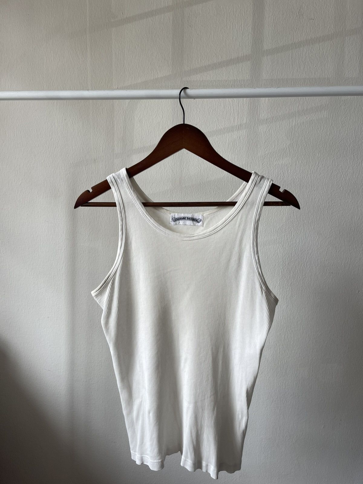 Chrome Hearts Vintage Chrome Hearts Plain Tank Top Size US XS / EU 42 / 0 - 1 Thumbnail