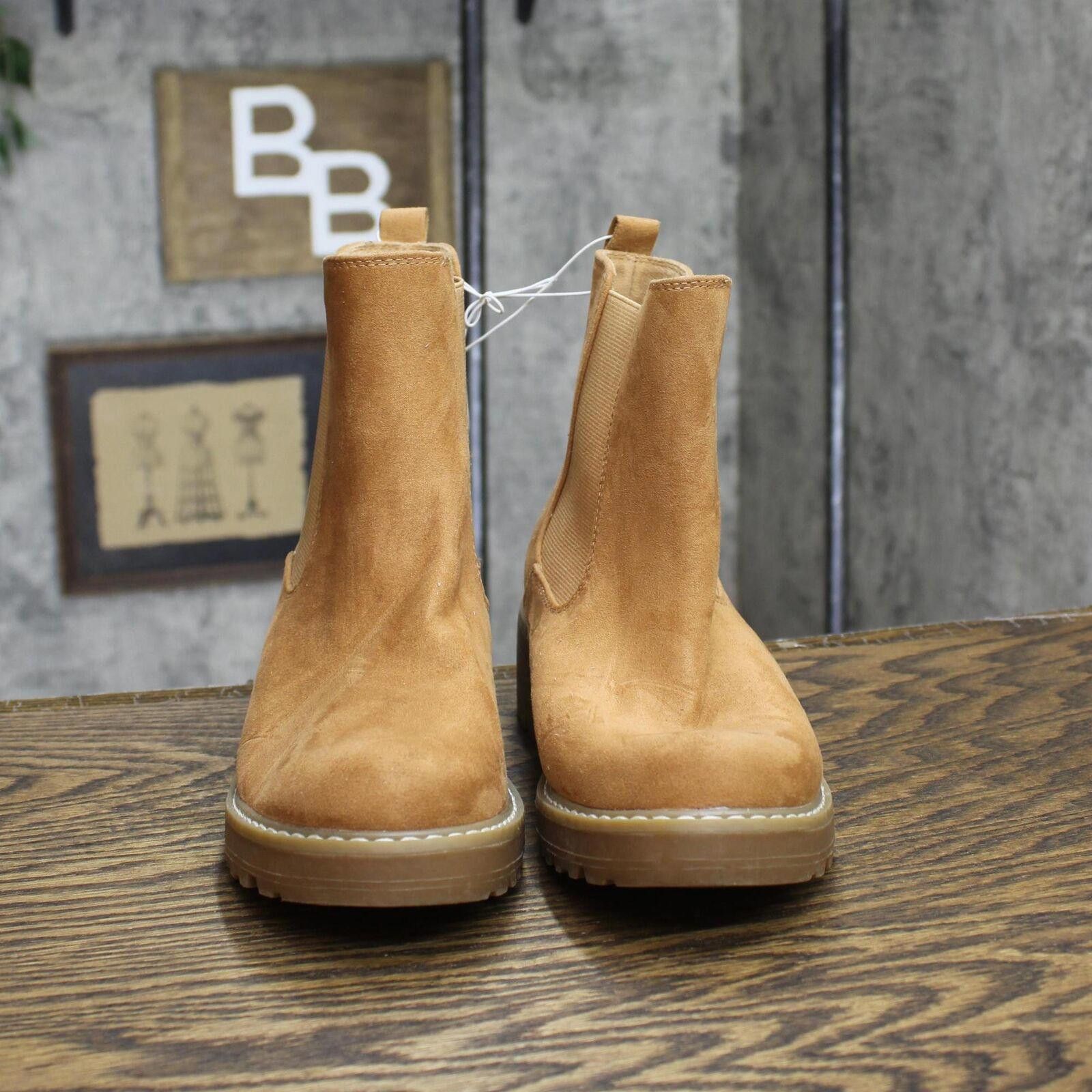 Designer Universal Thread Booties Boots 166a9e045206ee Tan Brown 6M Size US 6 / IT 36 - 3 Thumbnail