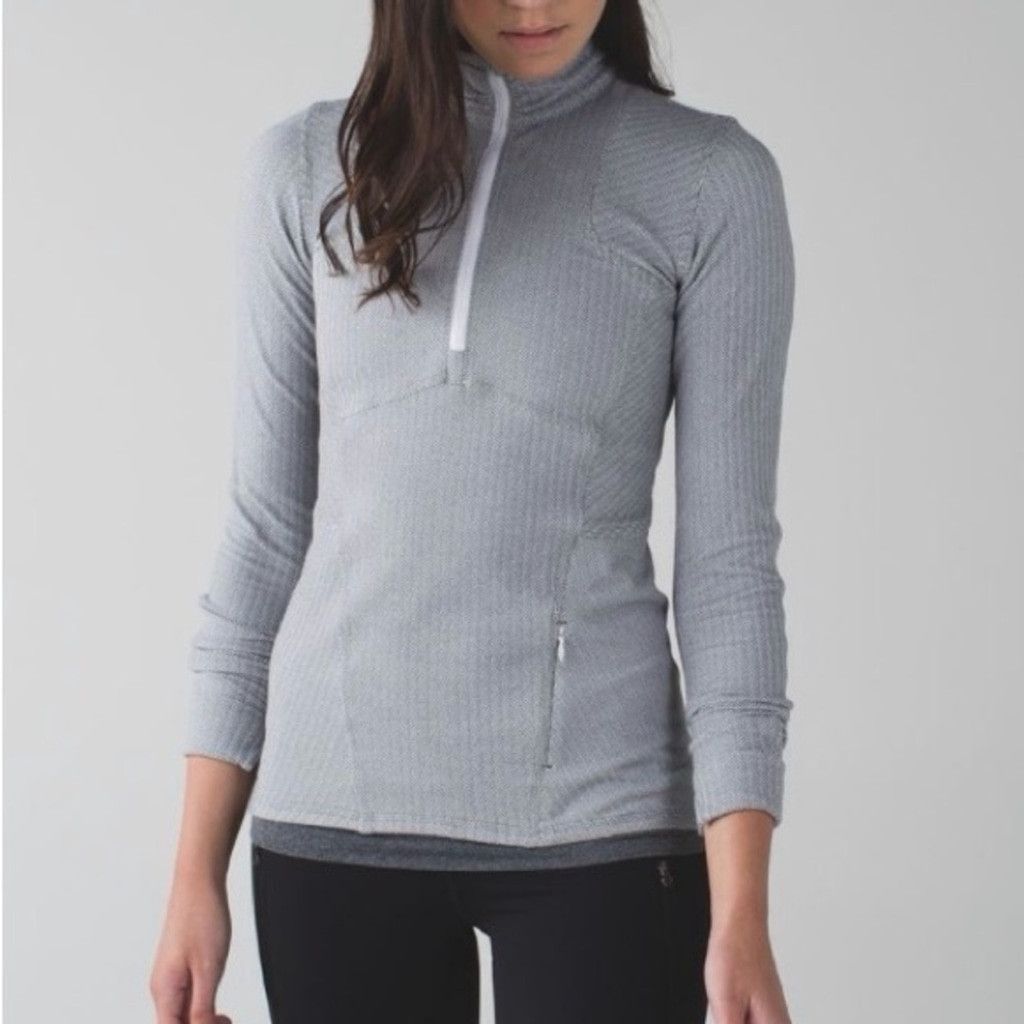 Lululemon Lululemon Kanto Catch Me 1/2 Zip | EUC | Sz 8 Size M / US 6-8 / IT 42-44 - 1 Thumbnail
