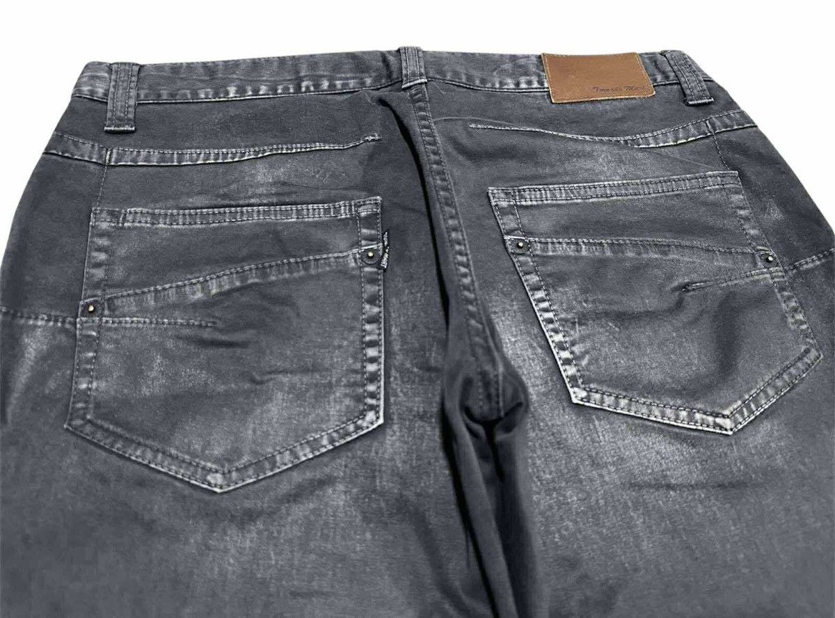 Tornado Mart 🔥Y2K Archived Tornado Mart Black Coated Flared Denim Size US 32 / EU 48 - 12 Thumbnail